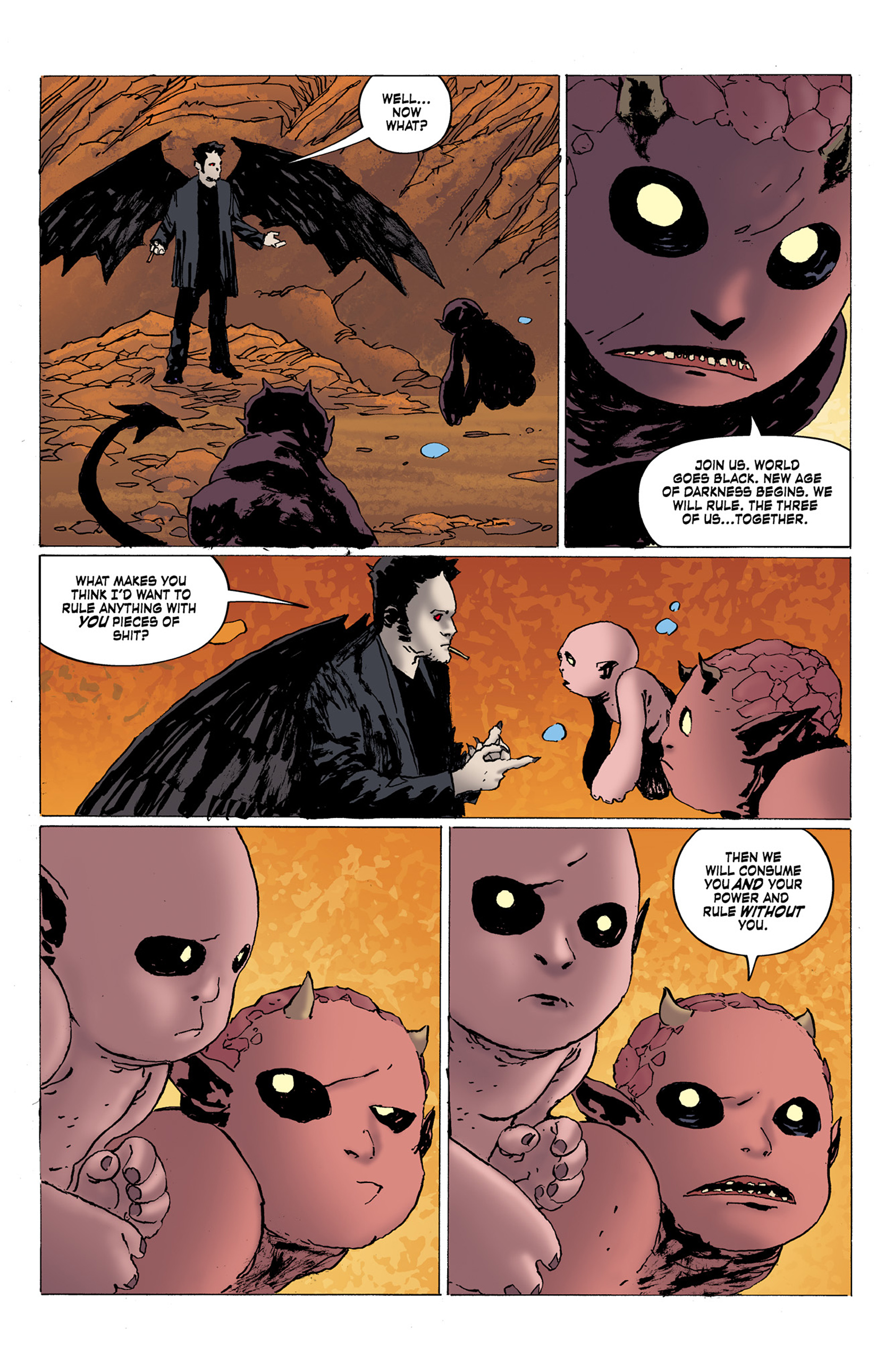 Read online Criminal Macabre: The Third Child comic -  Issue #4 - 16