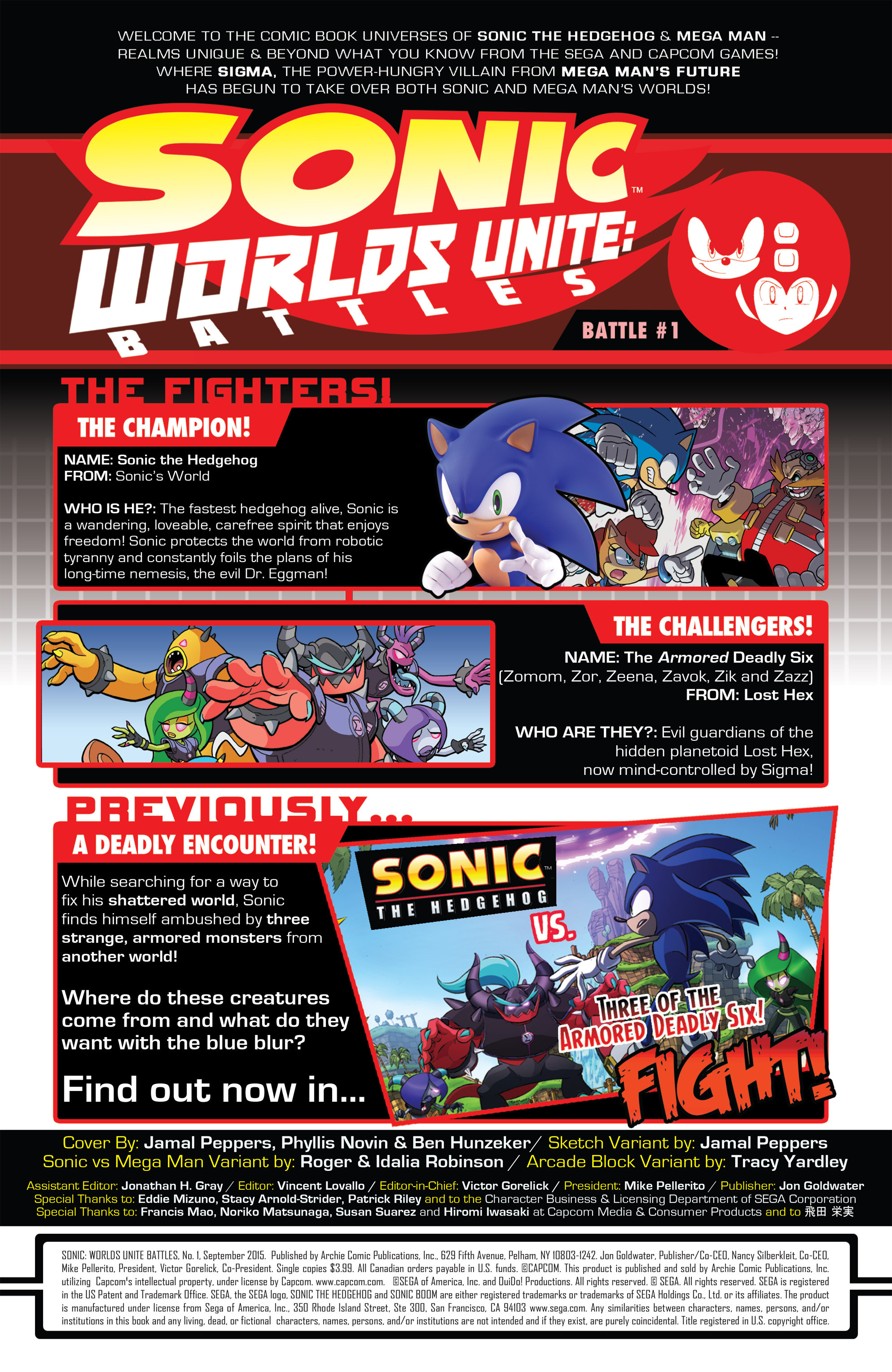 Read online Sonic: Worlds Unite Battles comic -  Issue # Full - 3