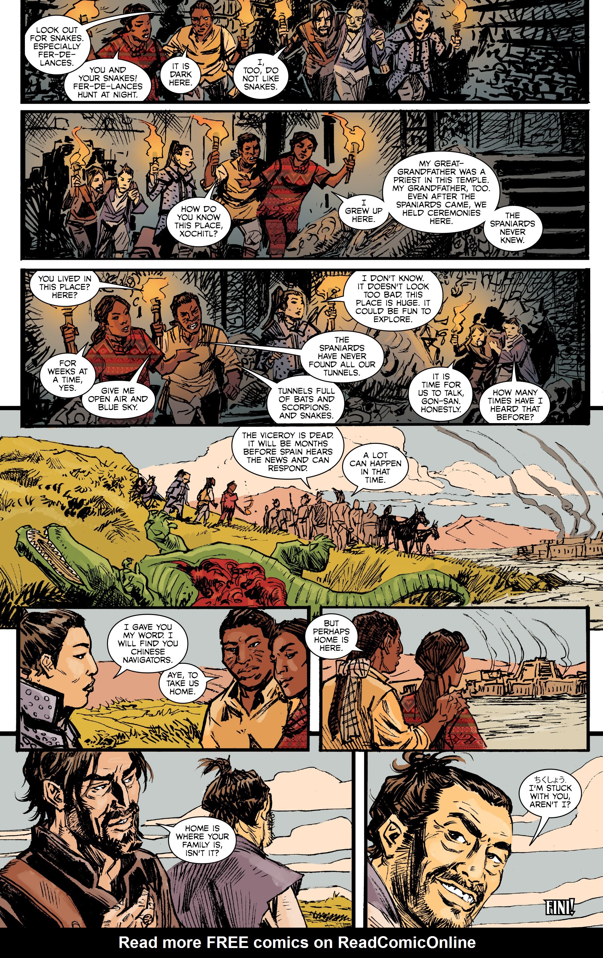 Read online Cimarronin: Fall of the Cross comic -  Issue # TPB - 72
