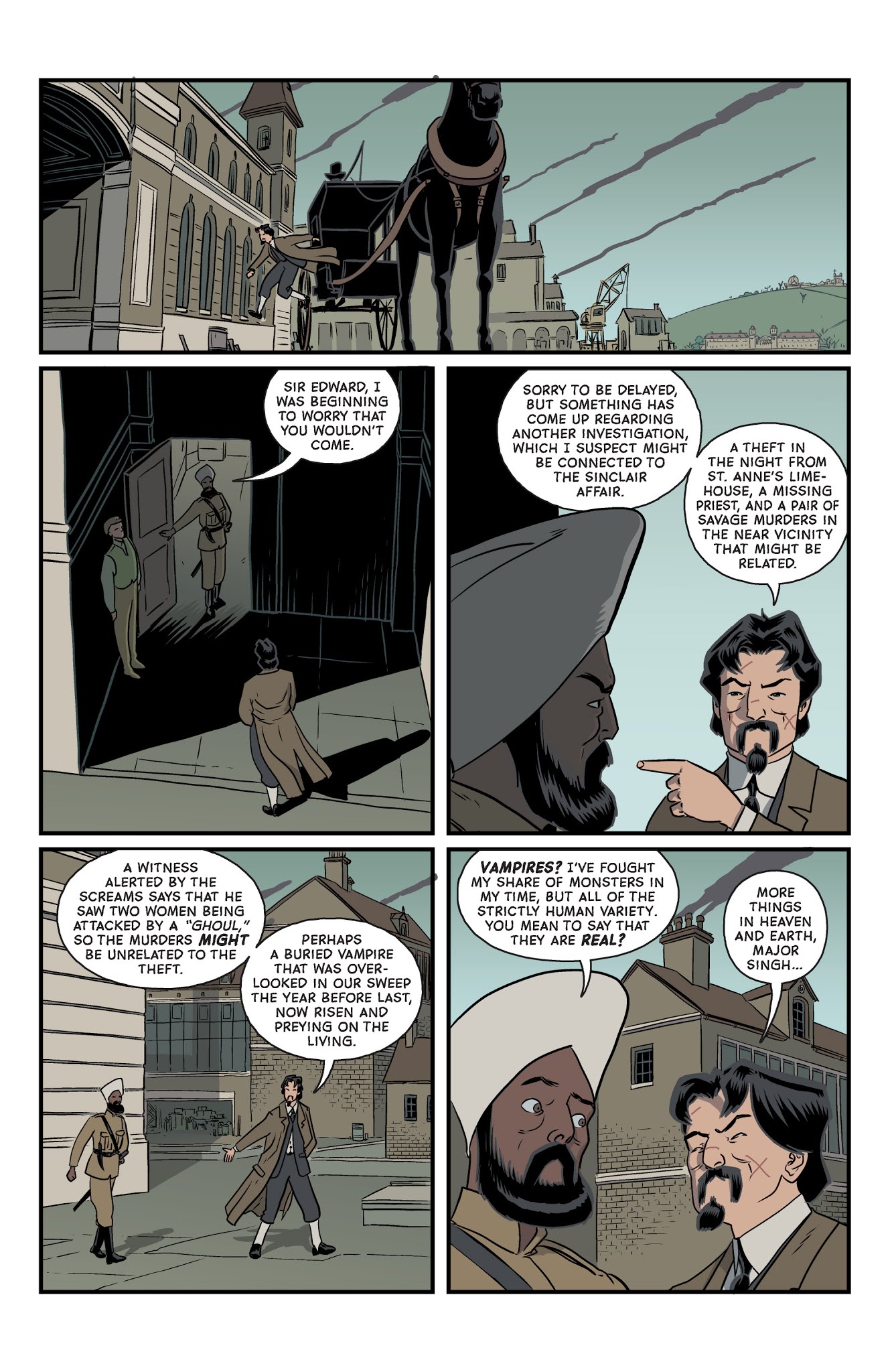 Read online Witchfinder: The Gates of Heaven comic -  Issue #3 - 17