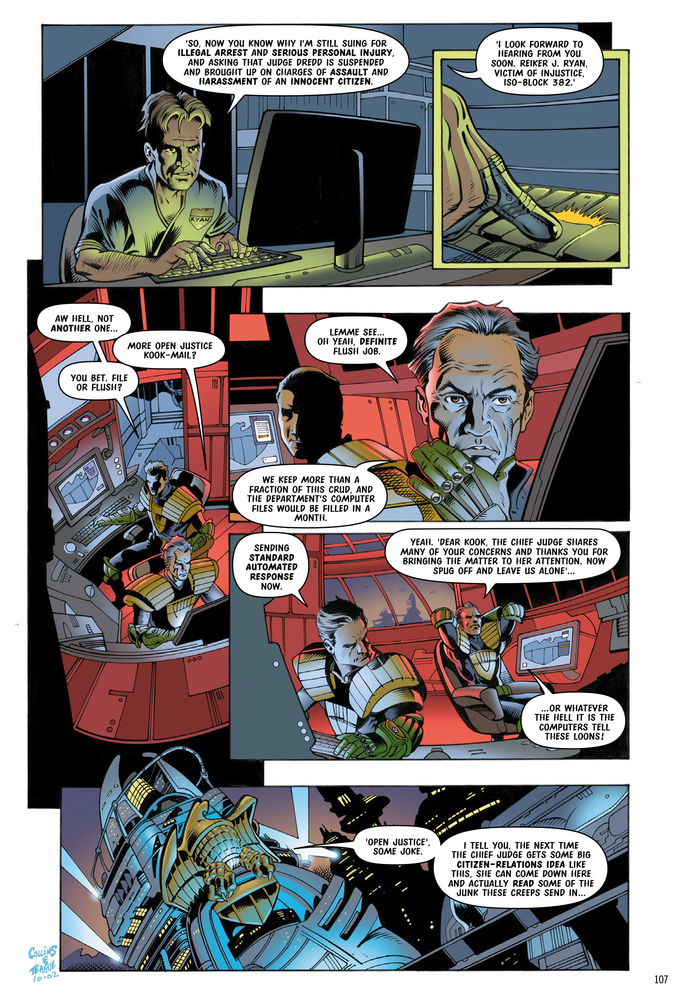 Read online Judge Dredd: The Complete Case Files comic -  Issue # TPB 36 (Part 2) - 10