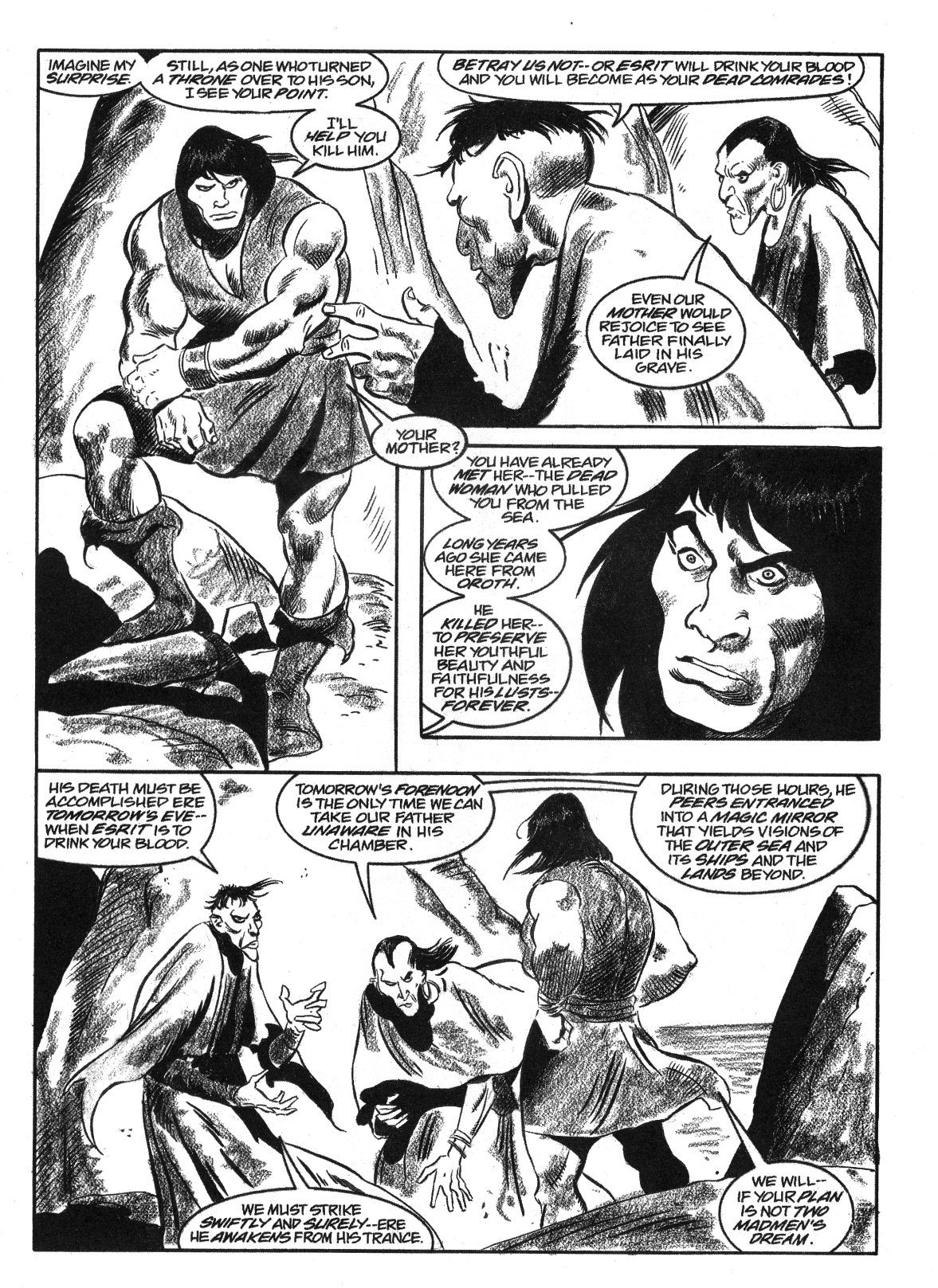 Read online Conan the Savage comic -  Issue #10 - 38