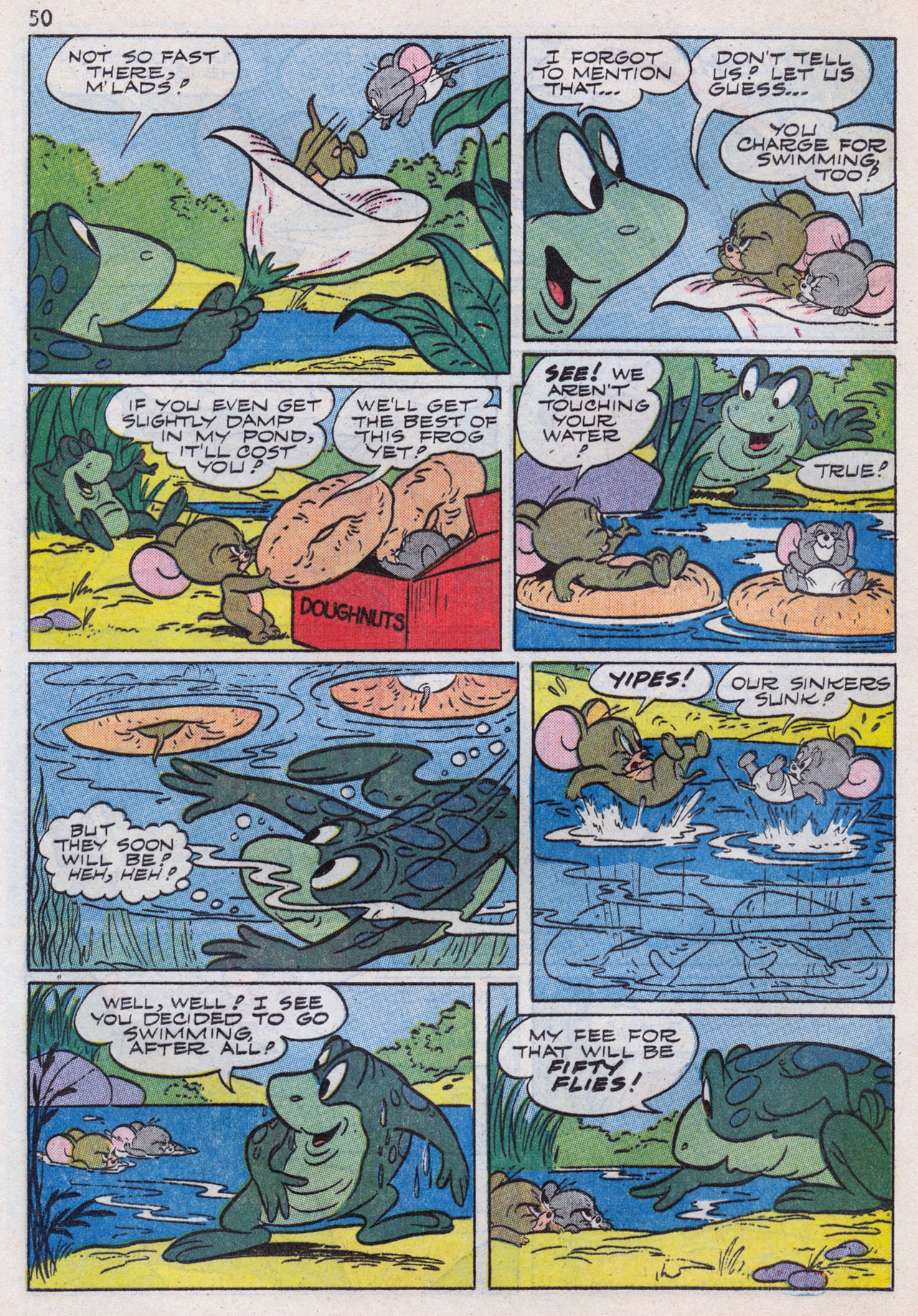 Read online Tom and Jerry's Summer Fun comic -  Issue #3 - 53