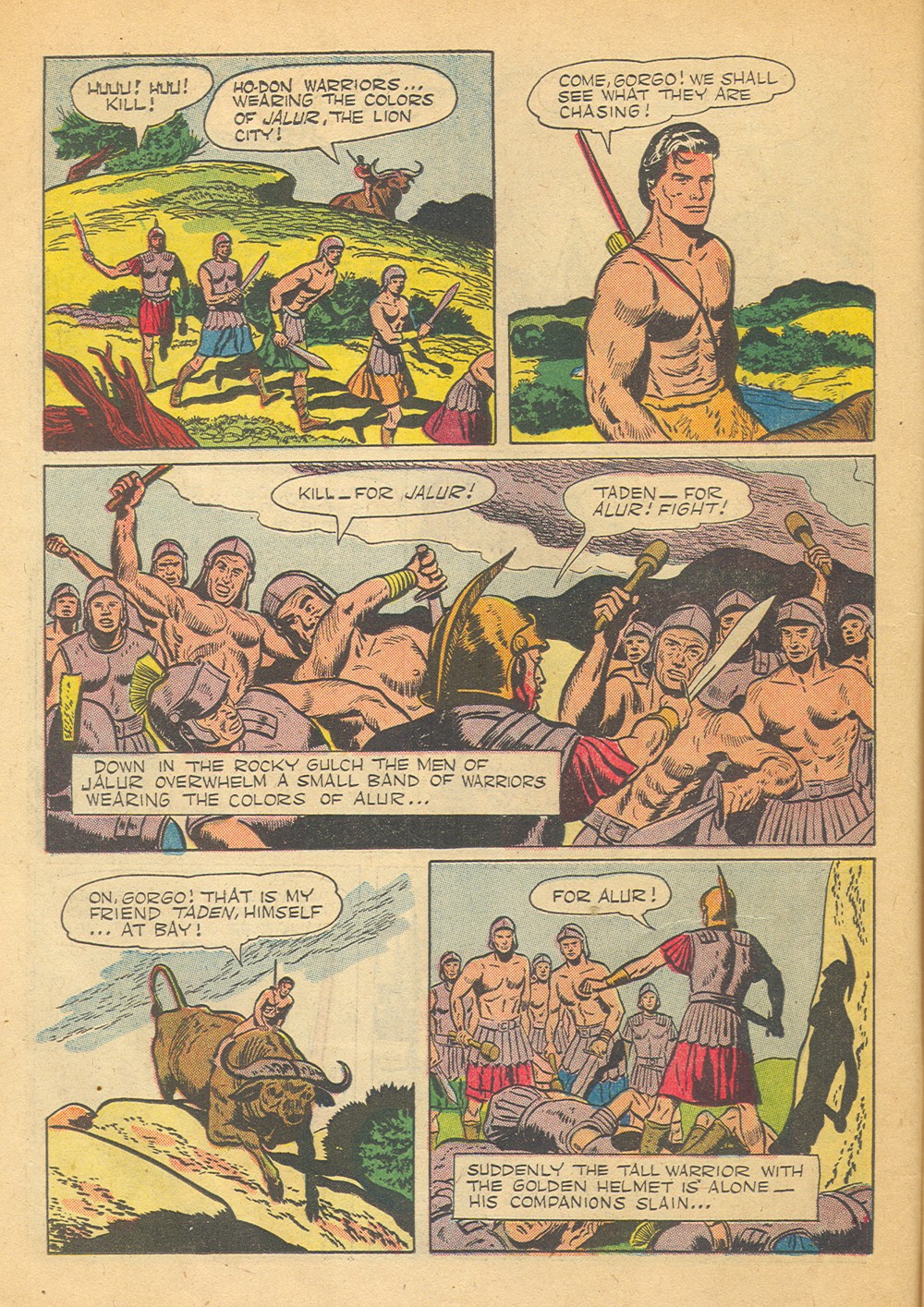 Read online Tarzan (1948) comic -  Issue #57 - 10