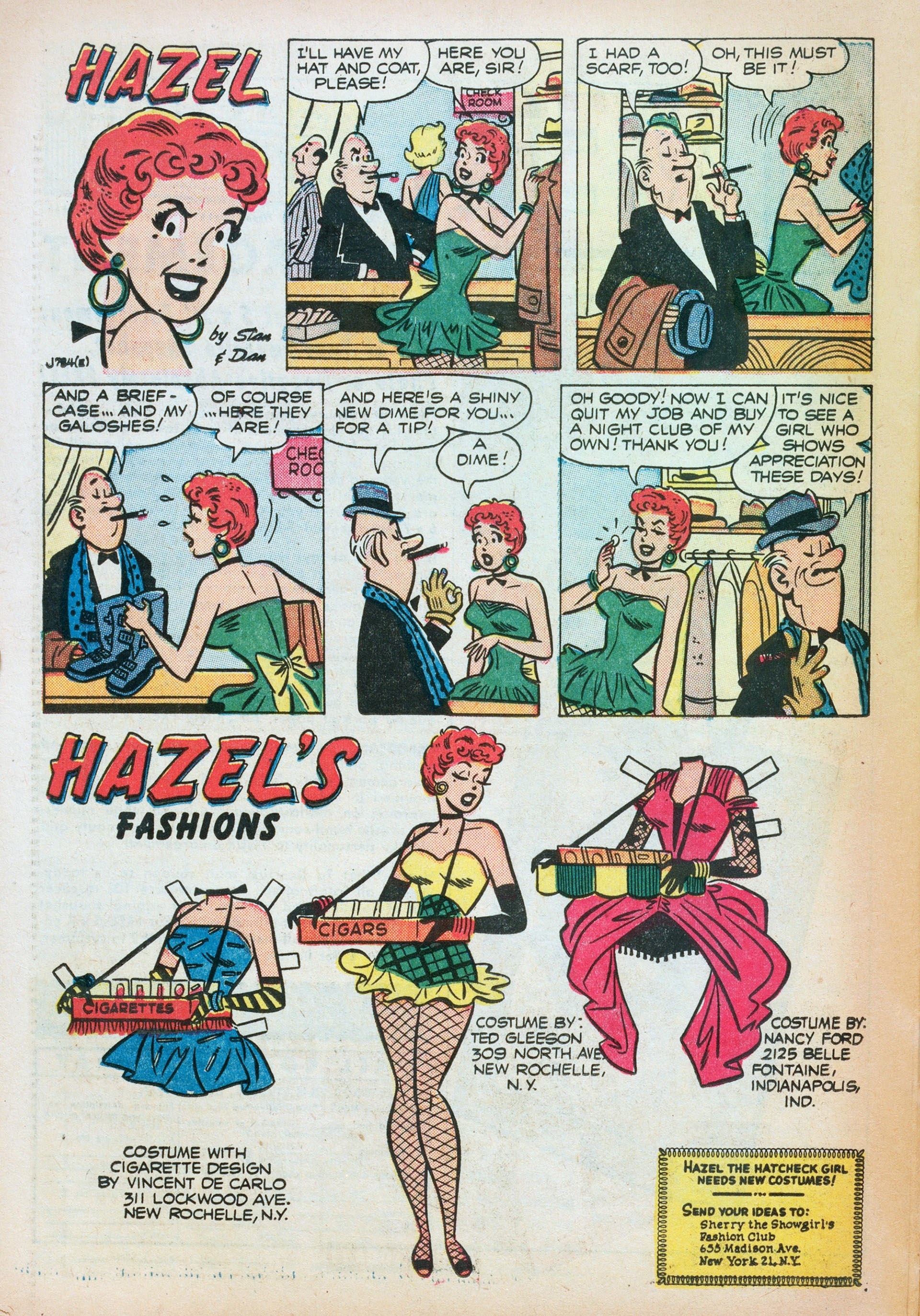 Read online Sherry the Showgirl (1956) comic -  Issue #1 - 26