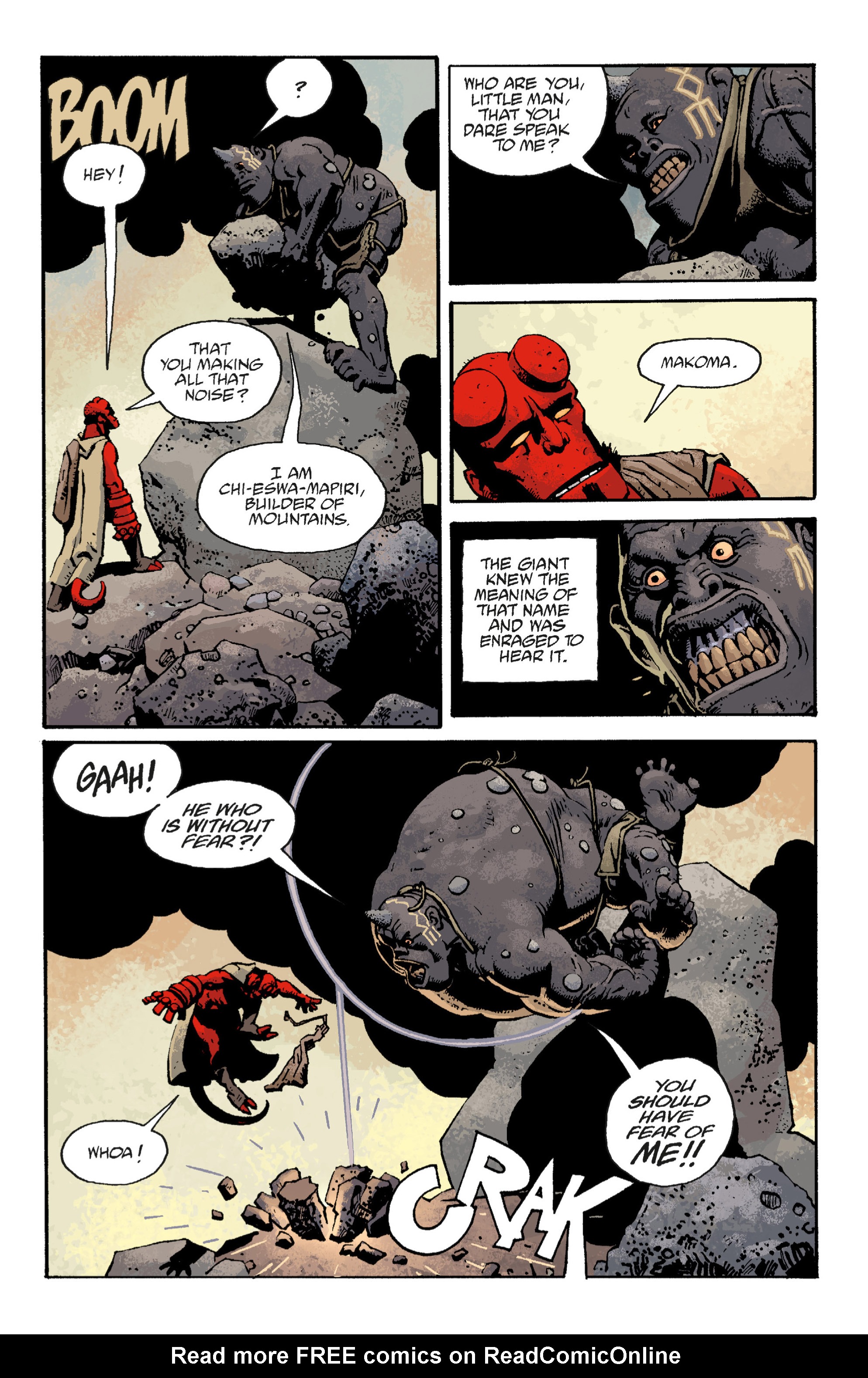 Read online Hellboy comic -  Issue #7 - 96