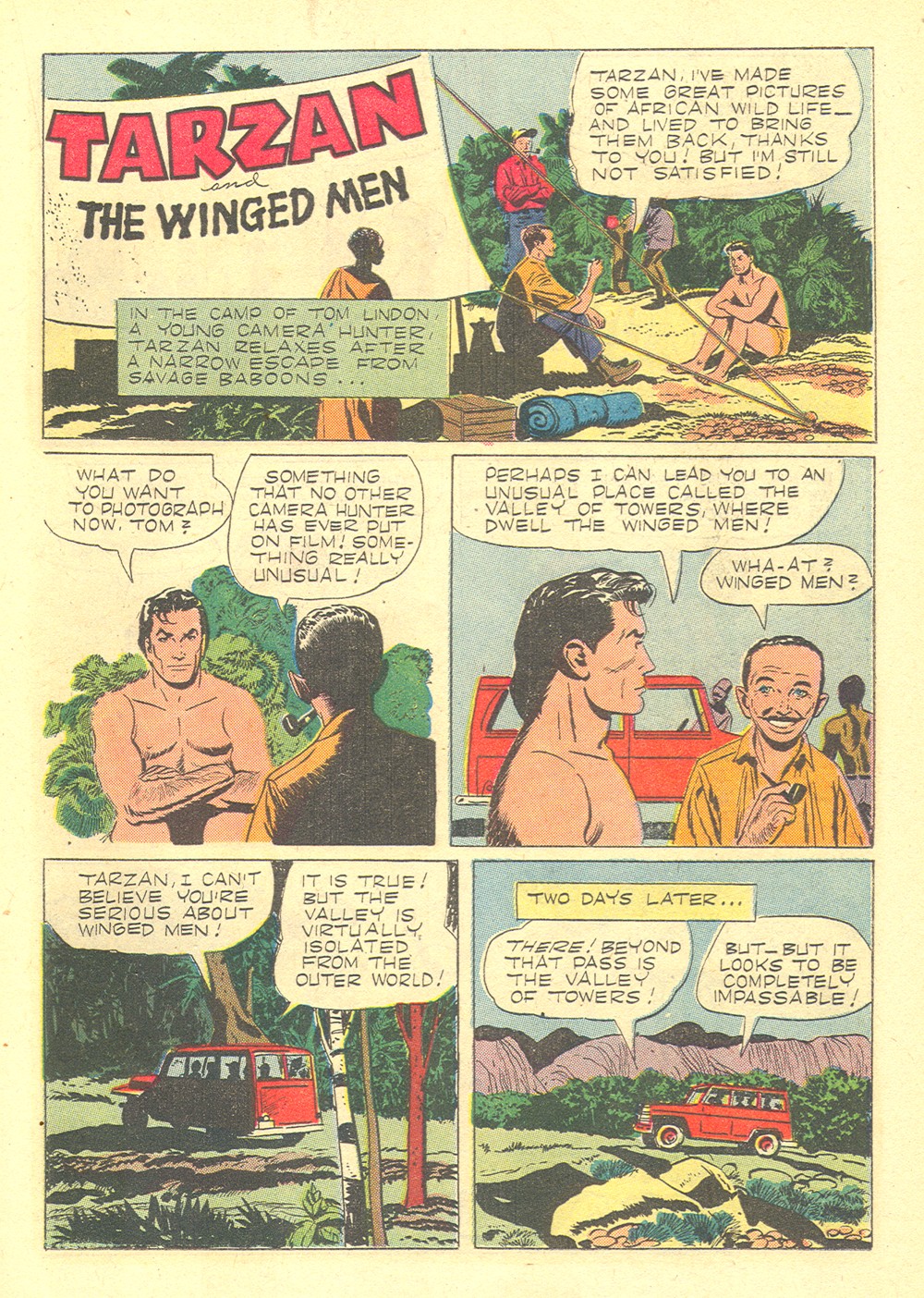 Read online Tarzan (1948) comic -  Issue #74 - 19