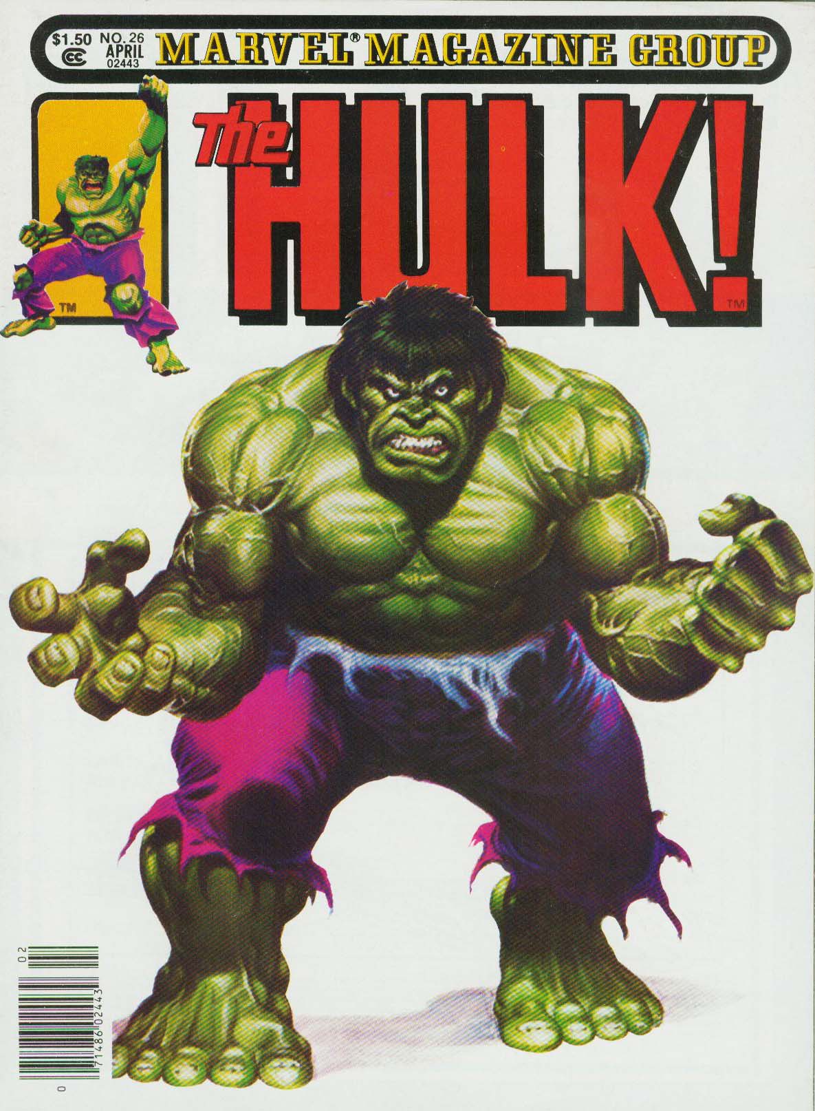 Read online Hulk (1978) comic -  Issue #26 - 1
