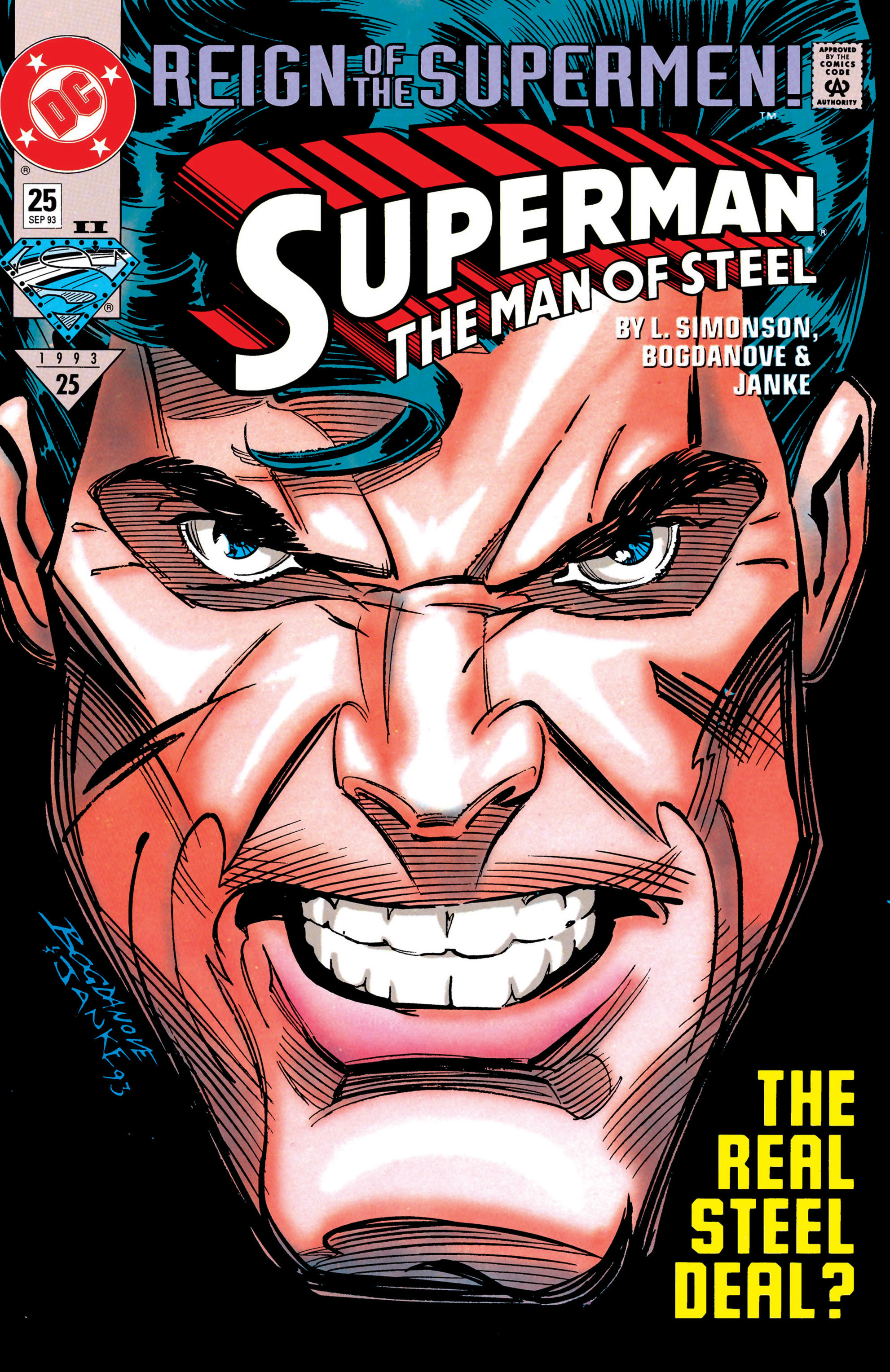 Read online Superman: The Man of Steel (1991) comic -  Issue #25 - 1