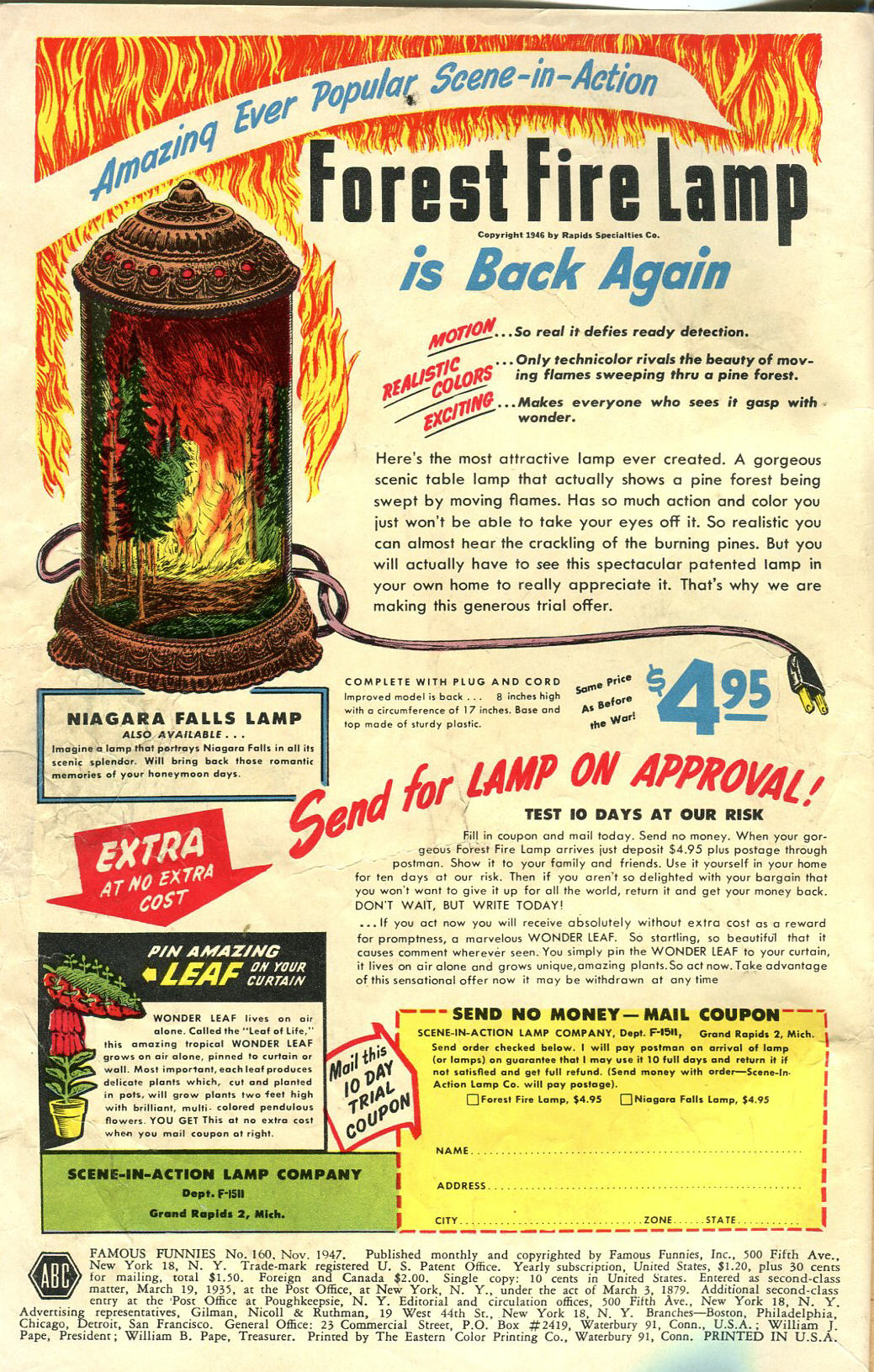 Read online Famous Funnies comic -  Issue #160 - 2