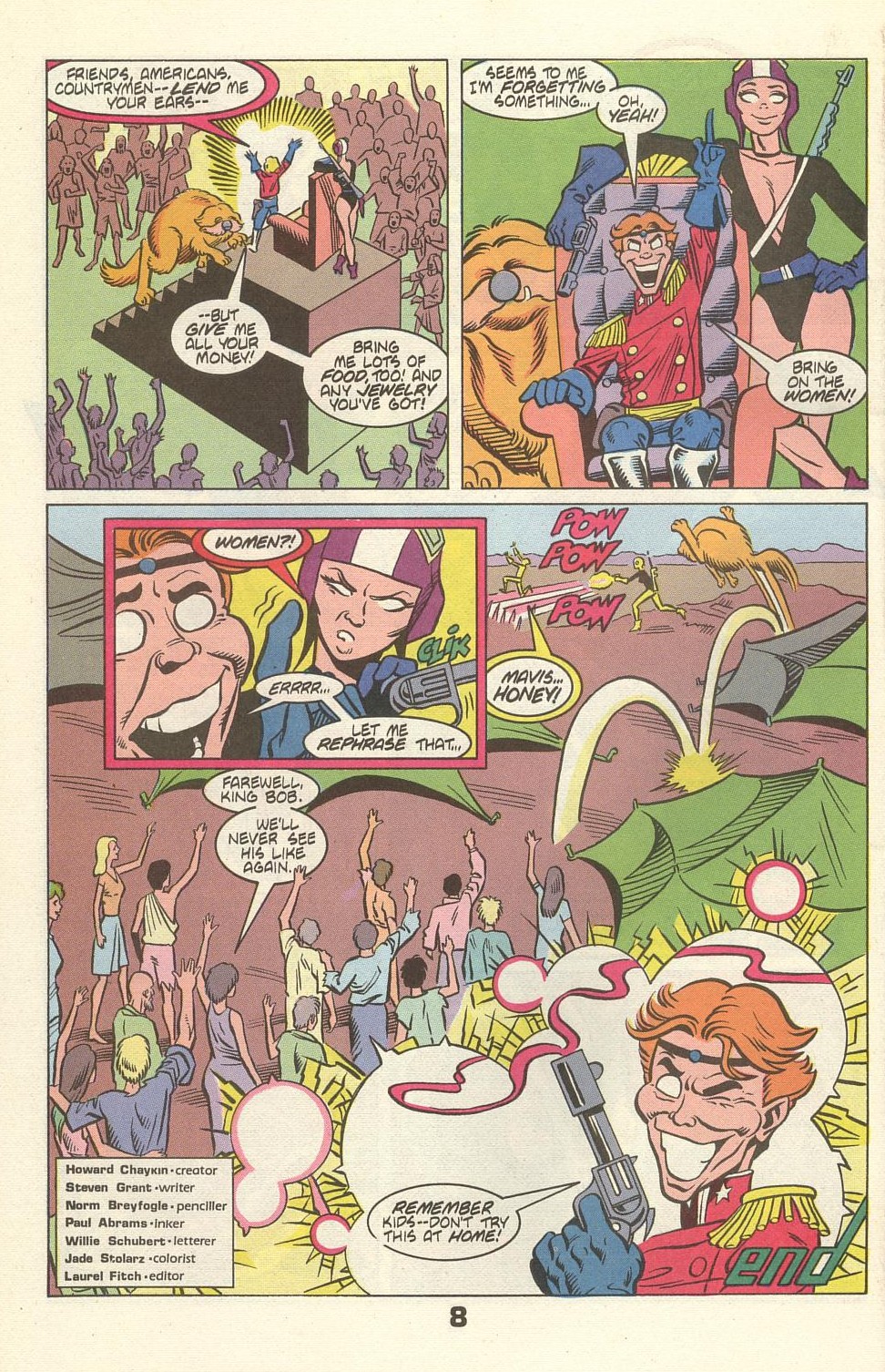 Read online American Flagg! comic -  Issue #36 - 34