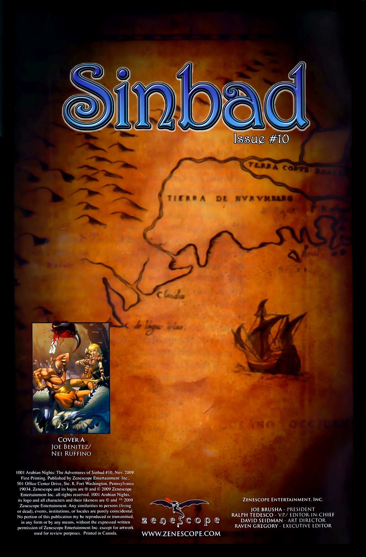 Read online 1001 Arabian Nights: The Adventures of Sinbad comic -  Issue #10 - 2