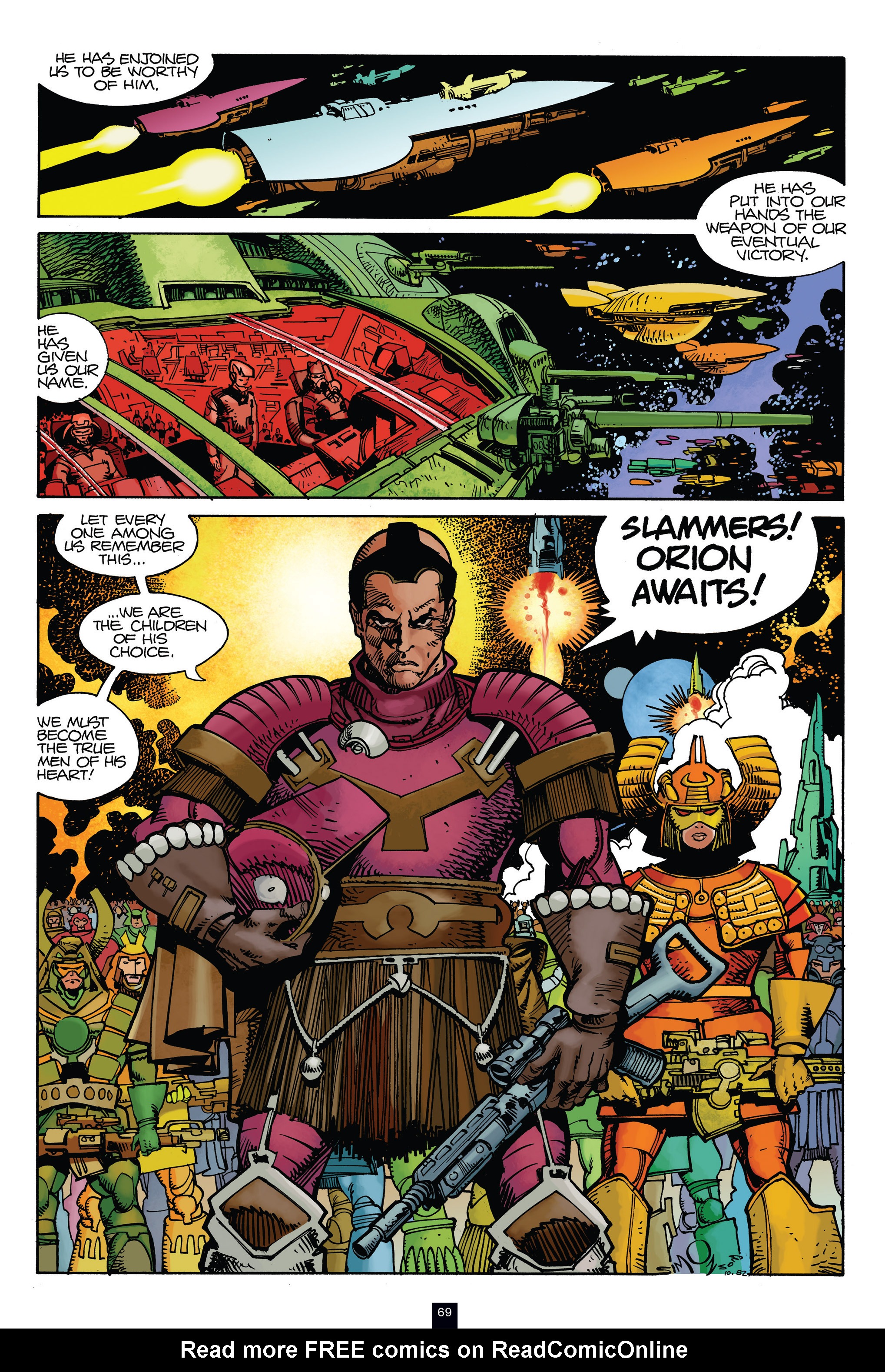 Read online Star Slammers, The Complete Collection comic -  Issue # TPB - 68