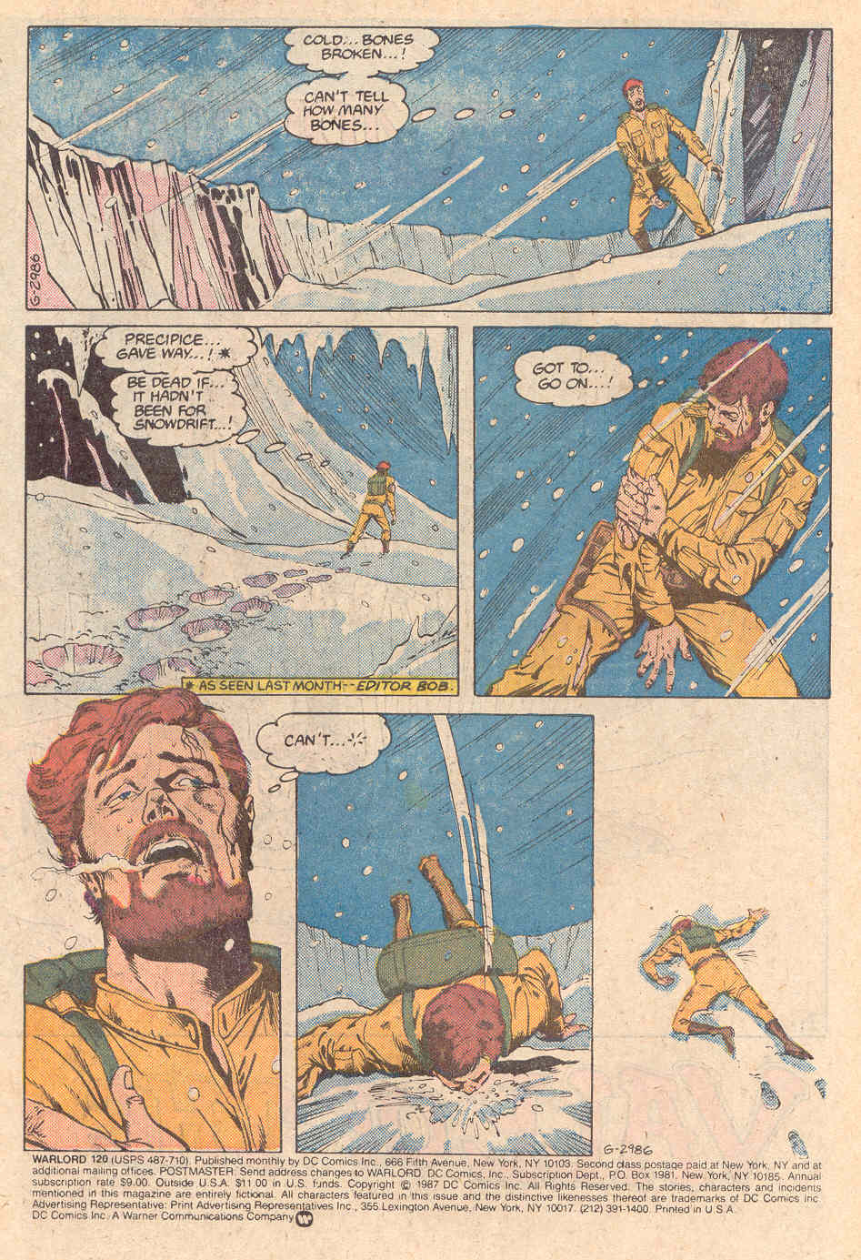 Read online Warlord (1976) comic -  Issue #120 - 2