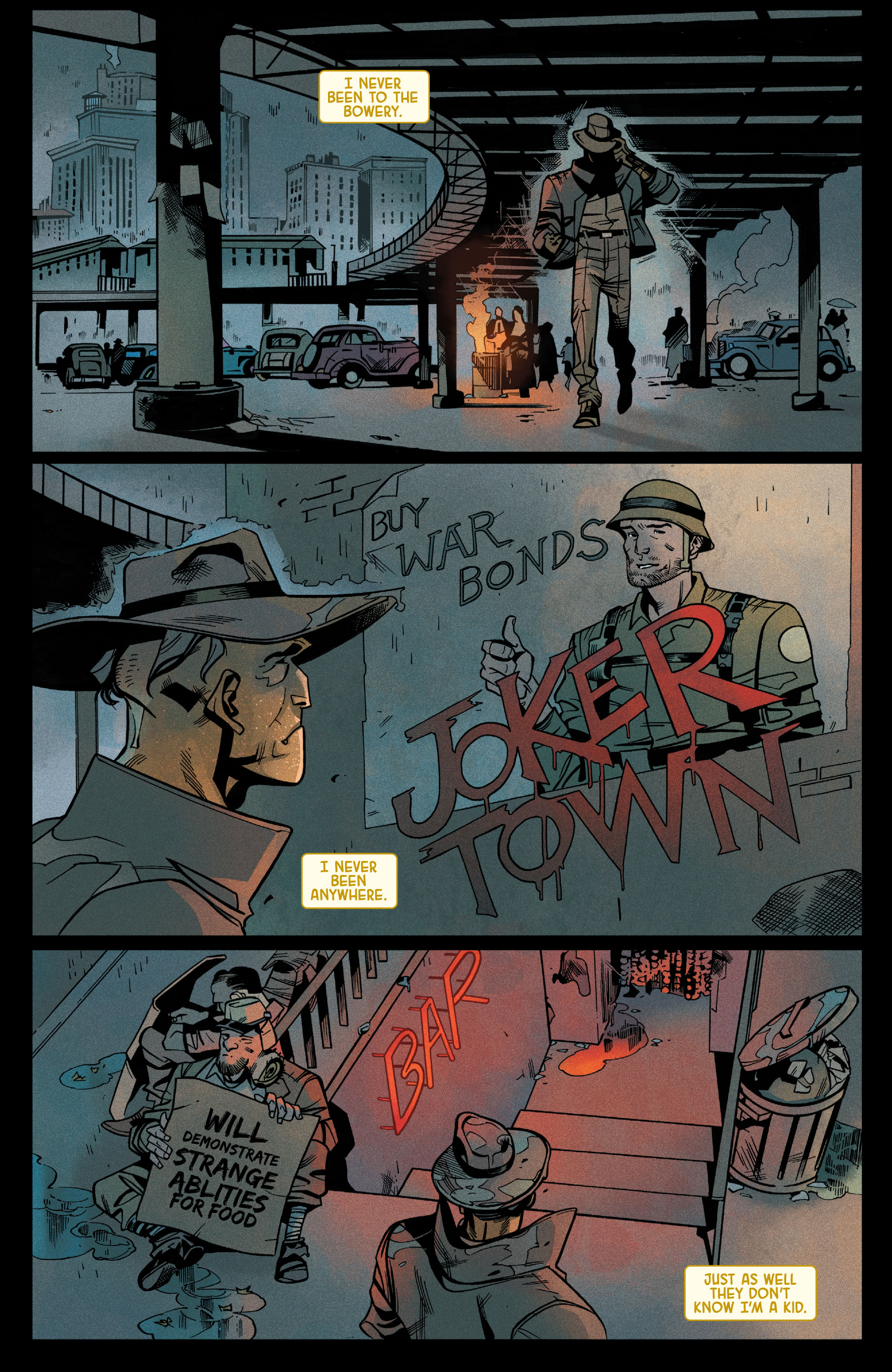 Read online Wild Cards: The Drawing Of Cards comic -  Issue #4 - 14