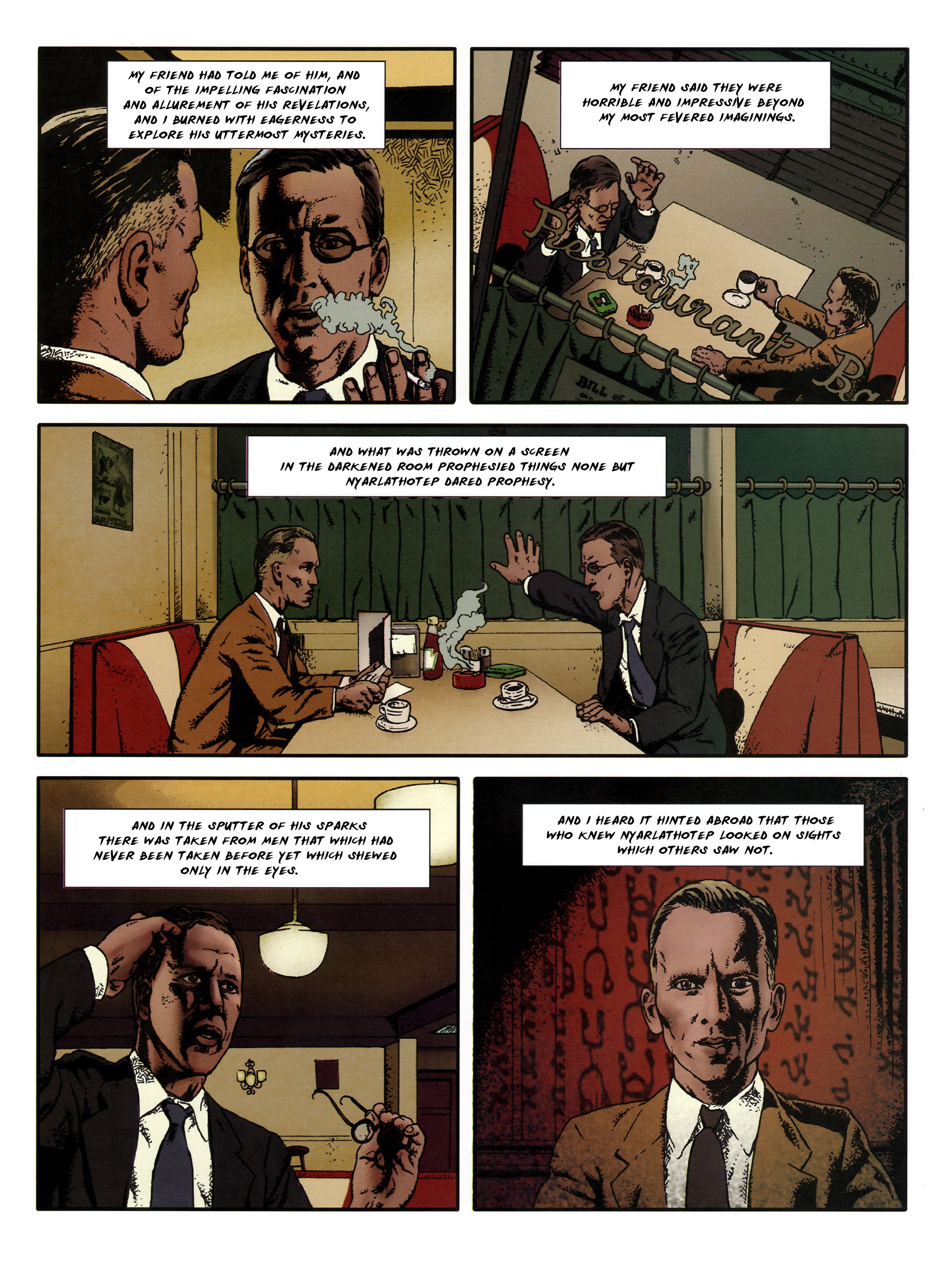 Read online Nyarlathotep comic -  Issue # Full - 20