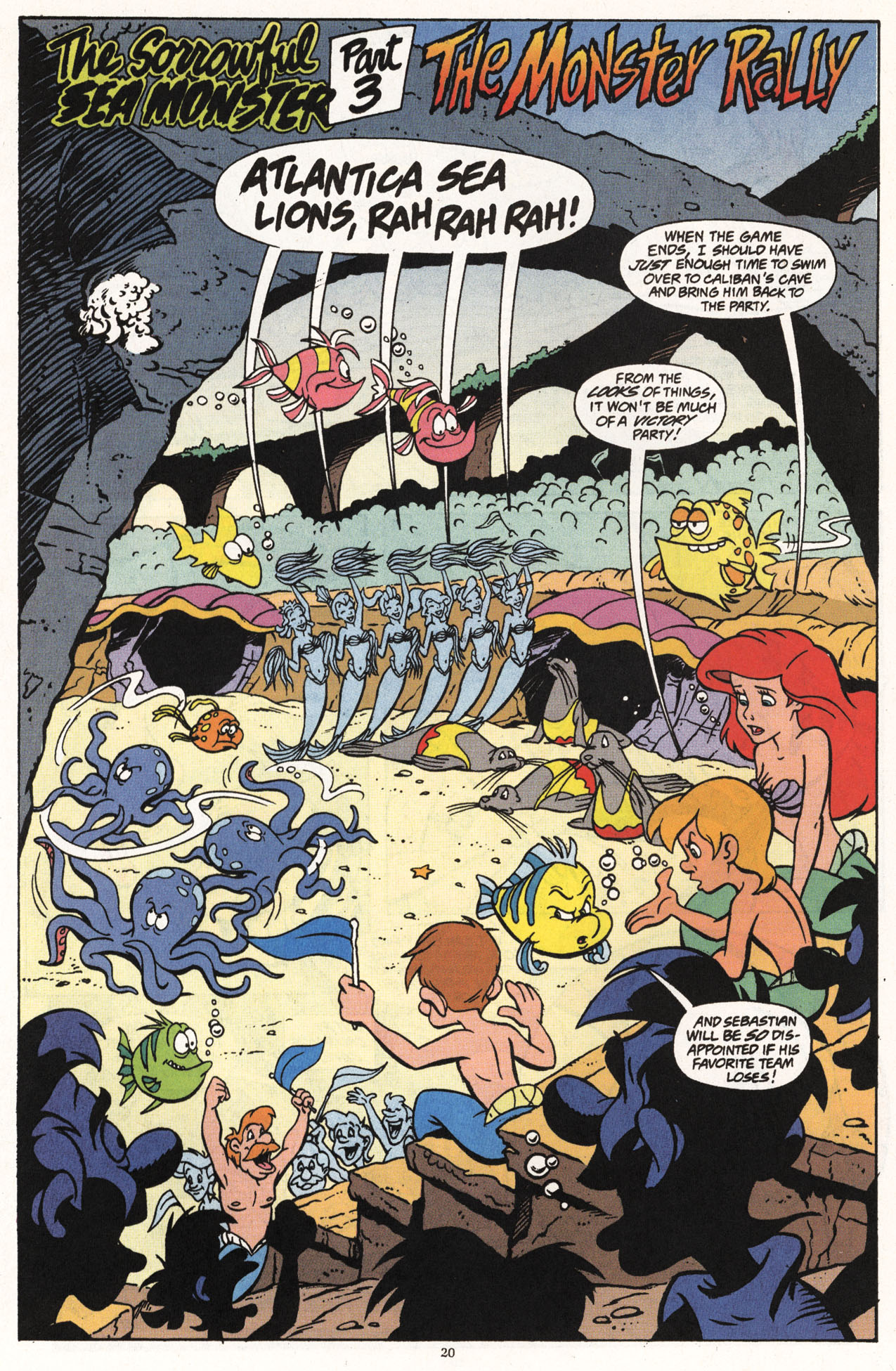 Read online Disney's The Little Mermaid comic -  Issue #10 - 22