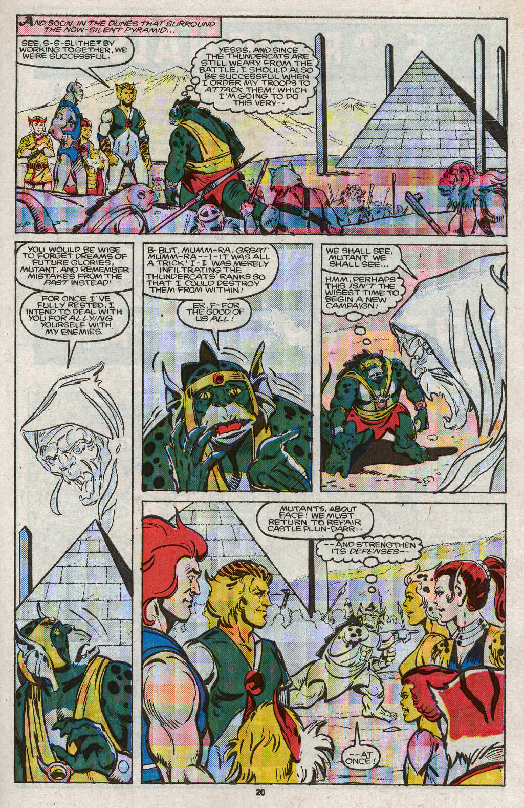 Read online ThunderCats (1985) comic -  Issue #6 - 29