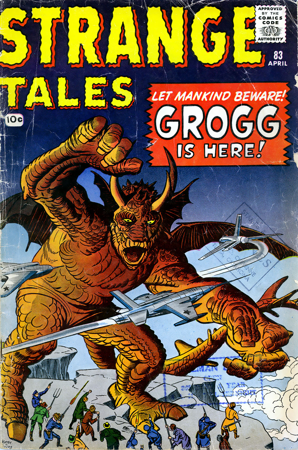 Read online Strange Tales (1951) comic -  Issue #83 - 1