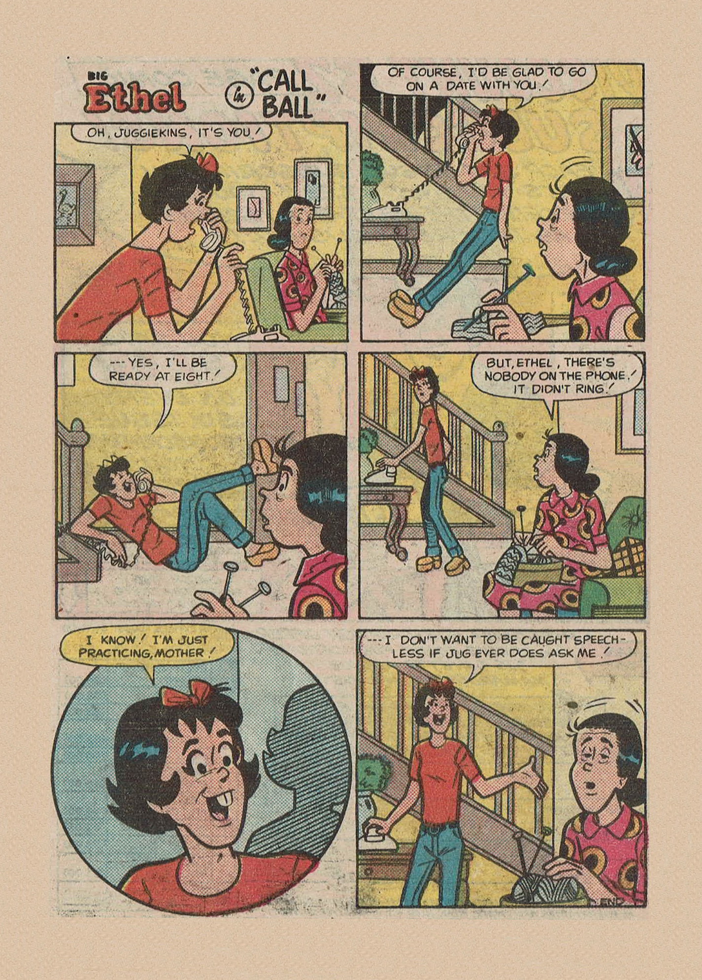 Read online Archie Annual Digest Magazine comic -  Issue #52 - 122