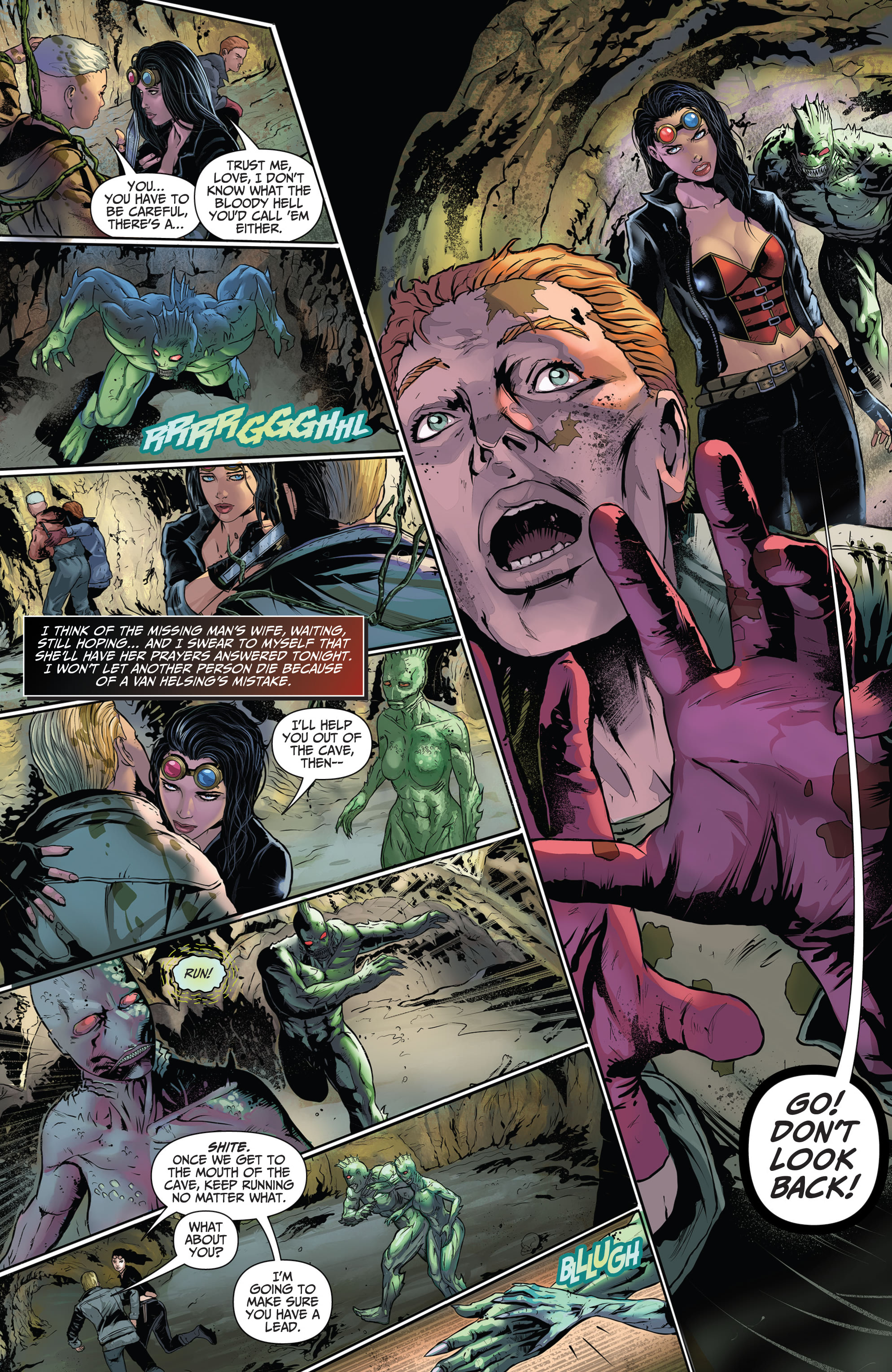 Read online Van Helsing: From the Depths comic -  Issue # Full - 28