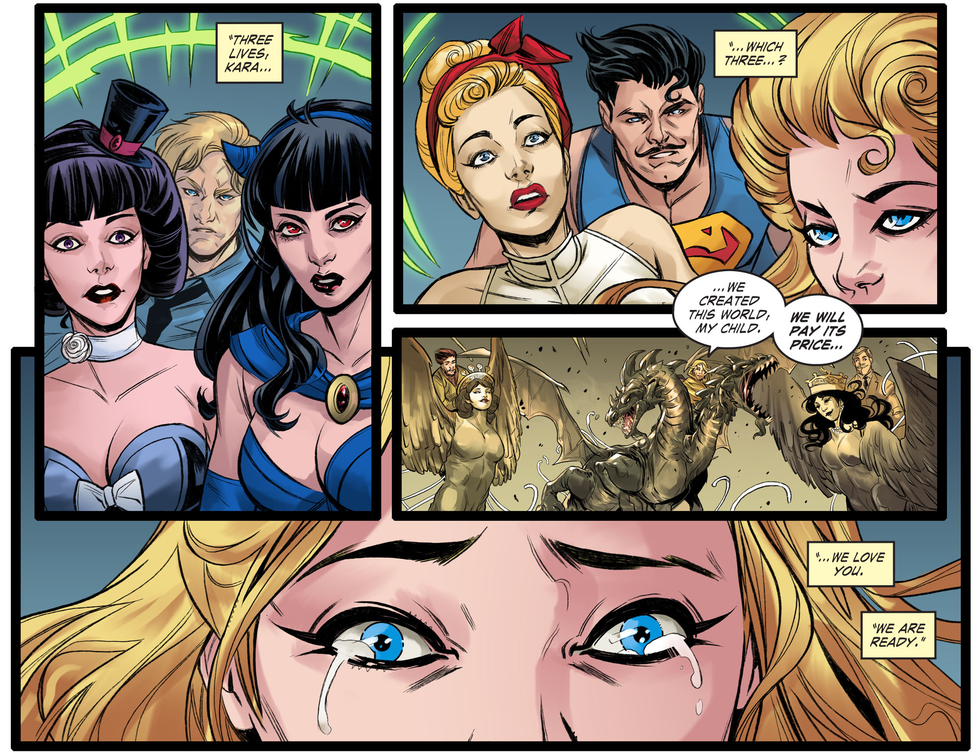 Read online DC Comics: Bombshells comic -  Issue #99 - 21