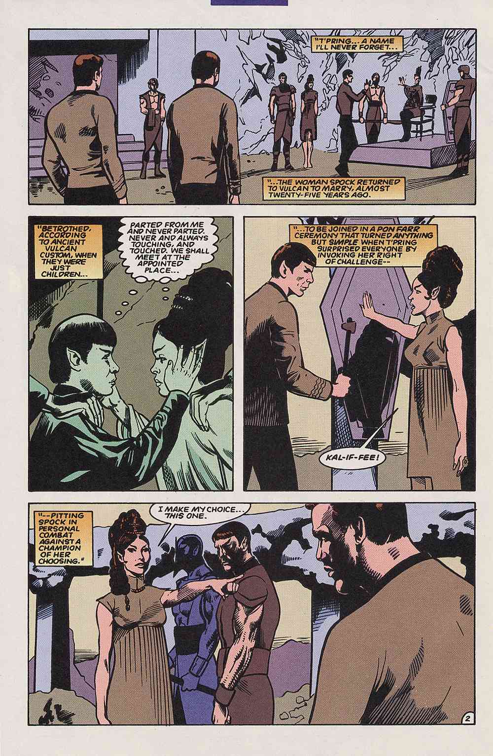 Read online Star Trek (1989) comic -  Issue #66 - 4