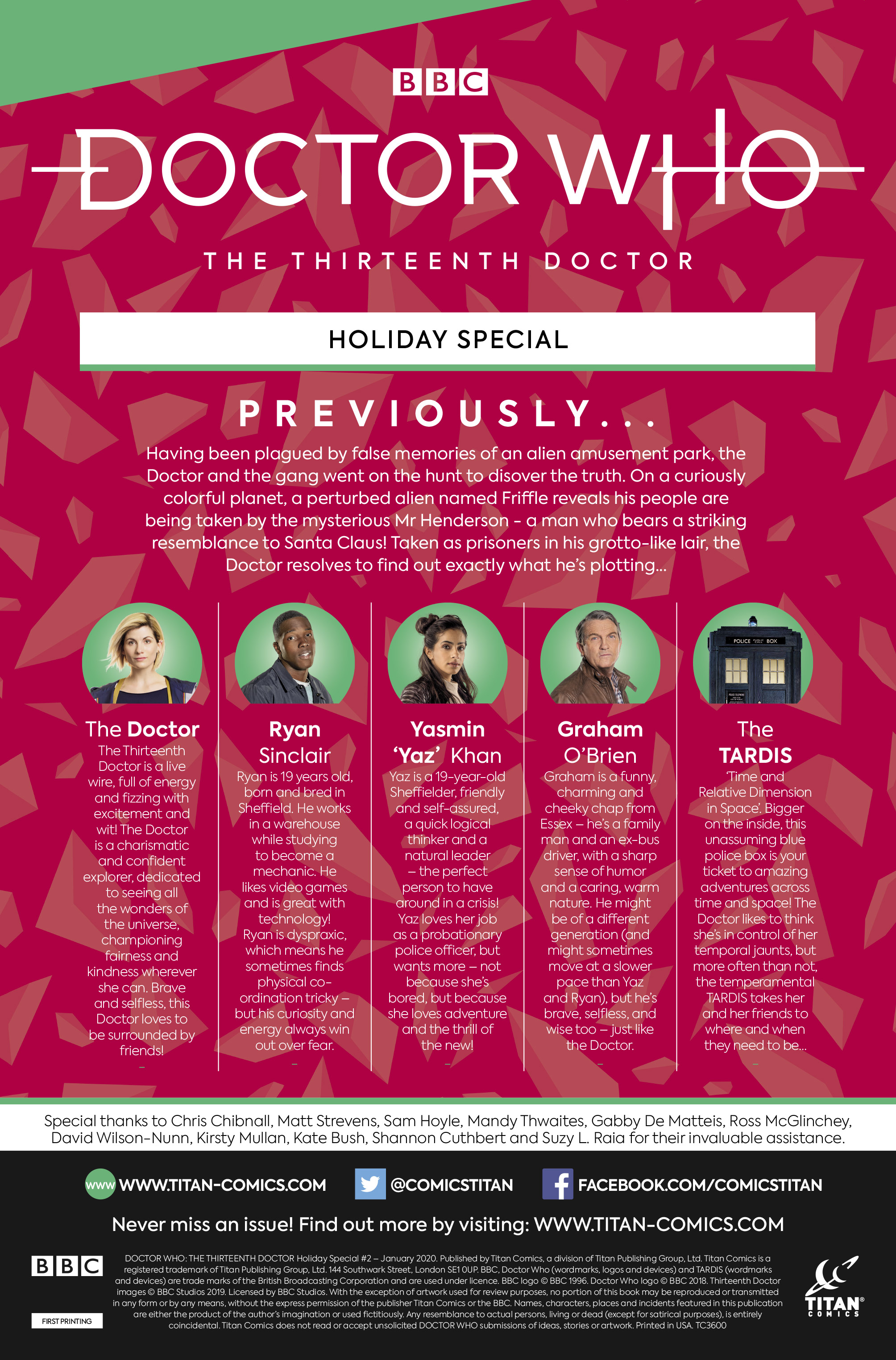 Read online Doctor Who: The Thirteenth Doctor Holiday Special comic -  Issue #2 - 4