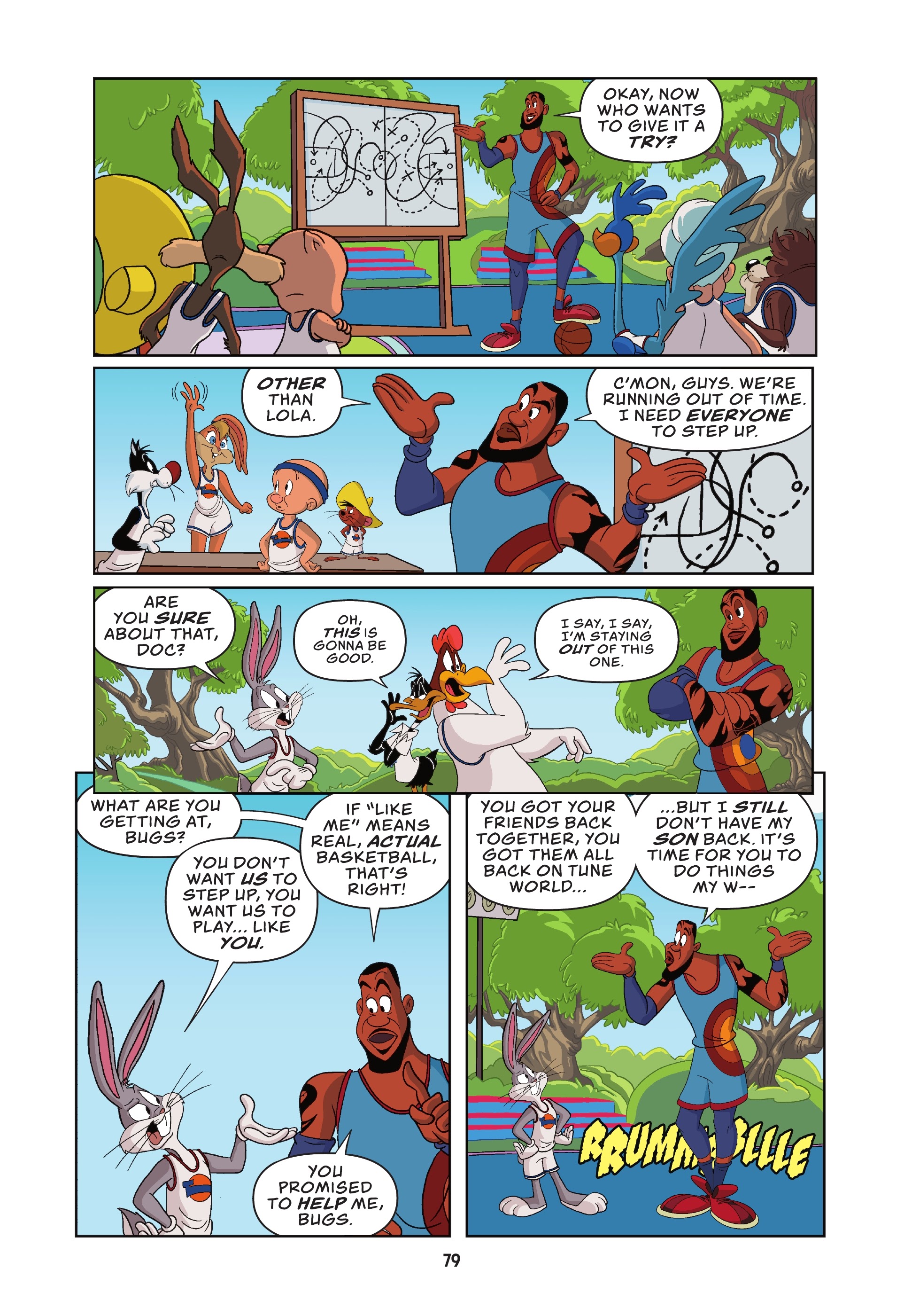 Read online Space Jam: A New Legacy comic -  Issue # TPB - 72