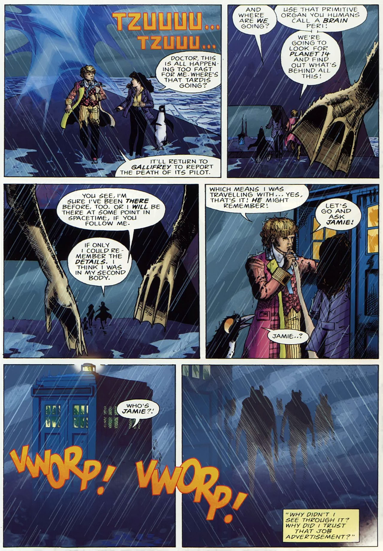 Read online Grant Morrison's Doctor Who comic -  Issue #2 - 7