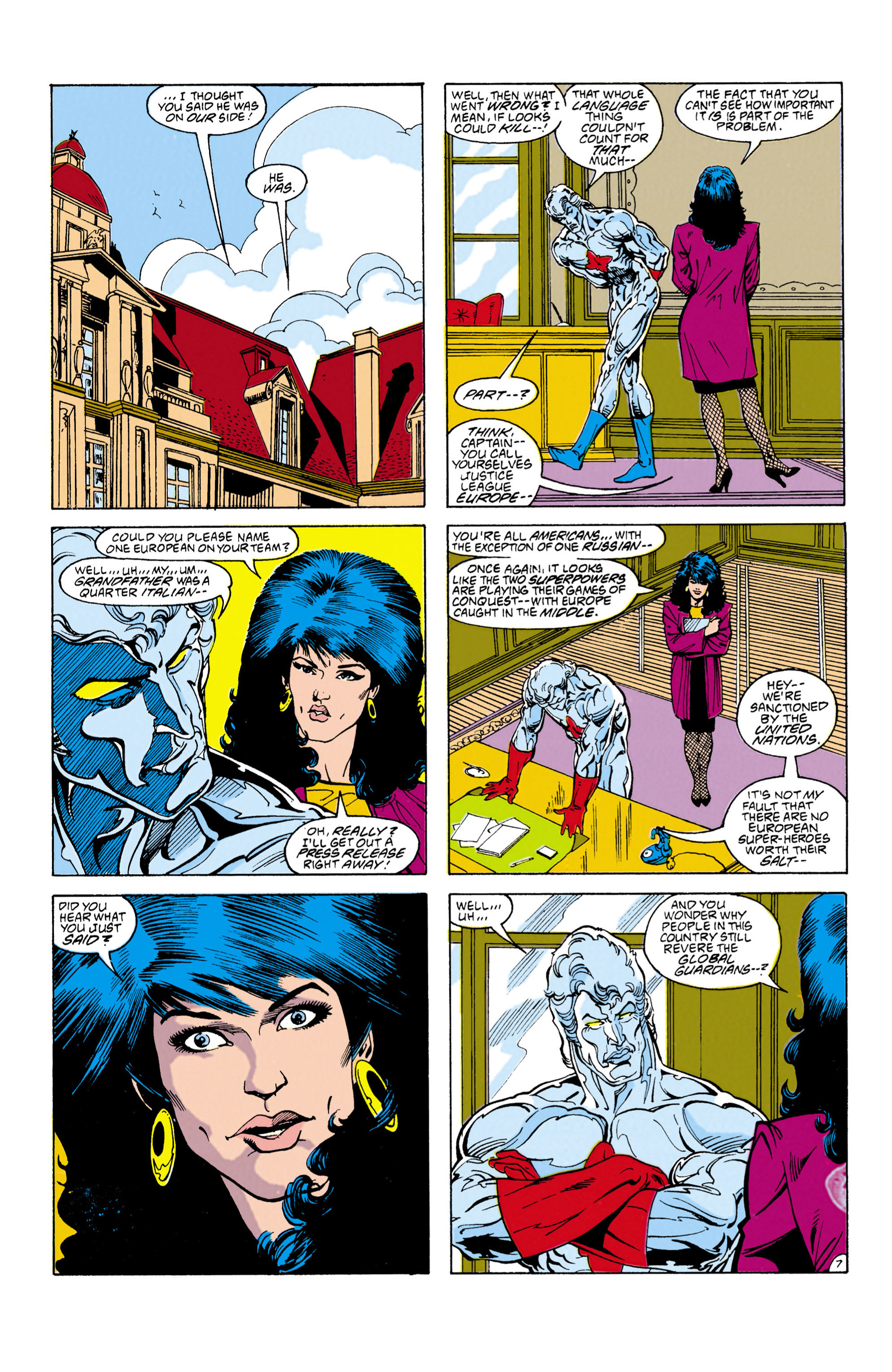 Read online Justice League Europe comic -  Issue #3 - 8