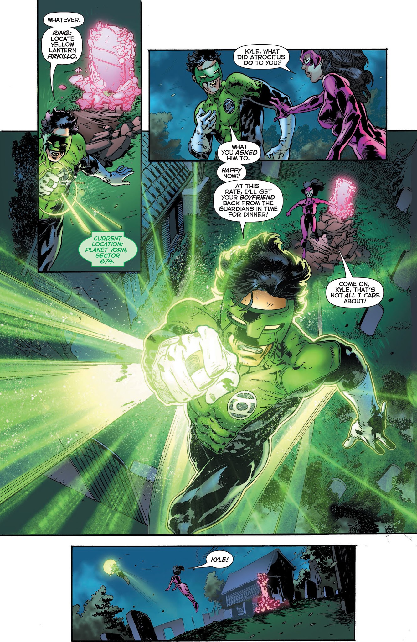 Read online Green Lantern: Rise of the Third Army comic -  Issue # TPB - 143