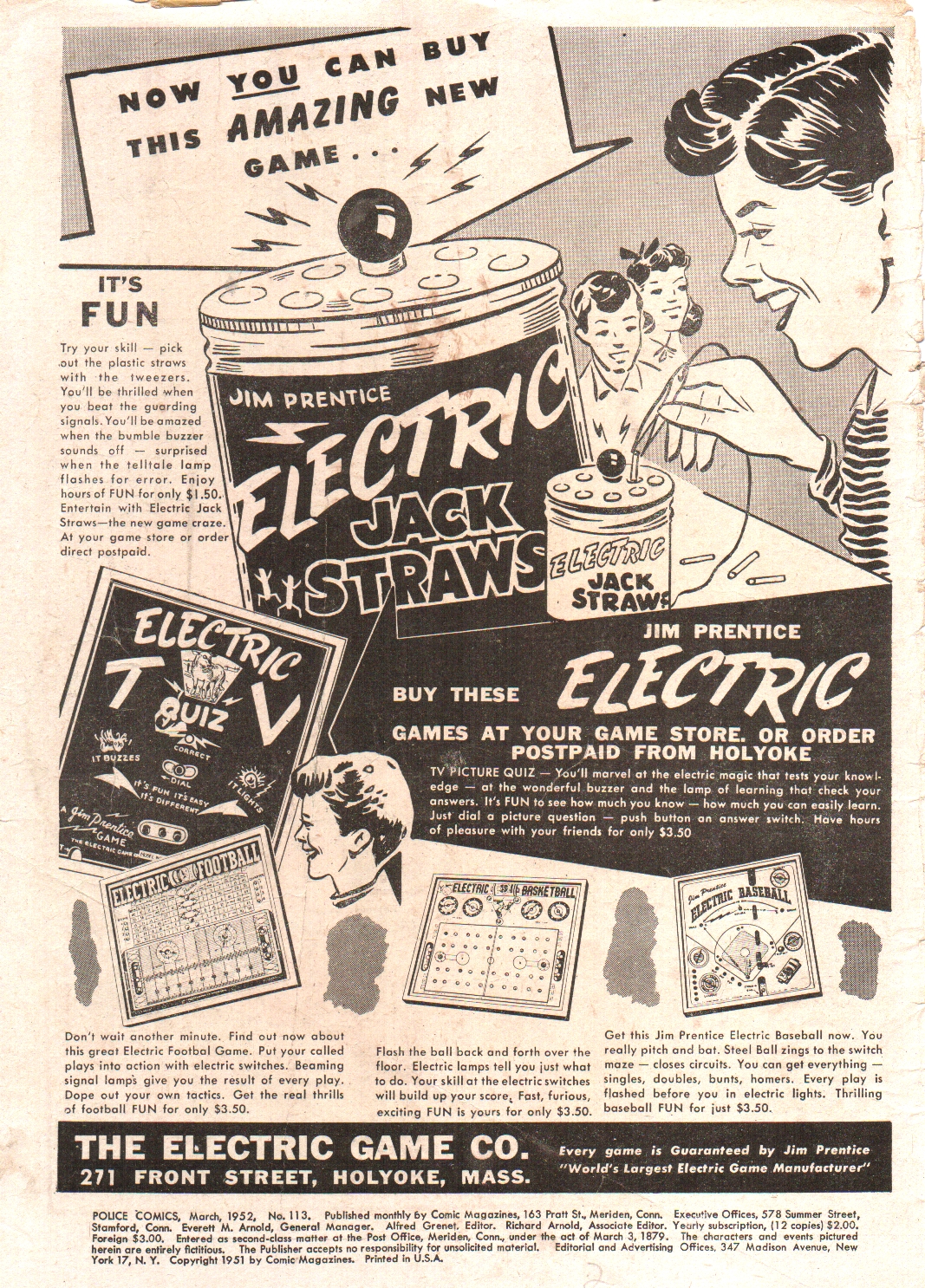 Read online Police Comics comic -  Issue #113 - 2