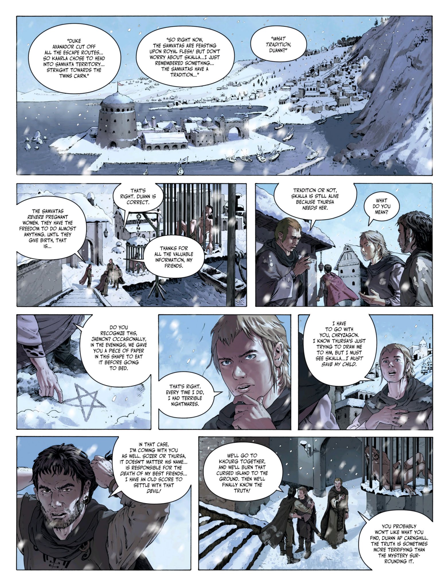 Read online Throne of Ice comic -  Issue #4 - 18