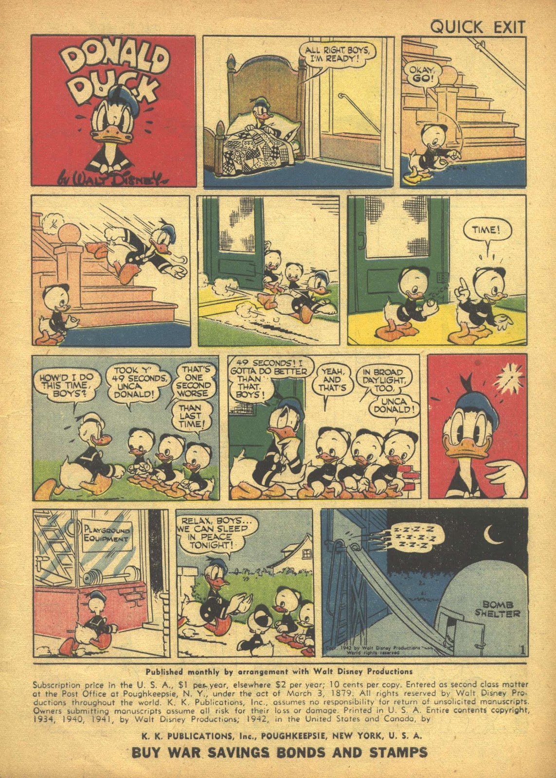 Walt Disney's Comics and Stories issue 28 - Page 3