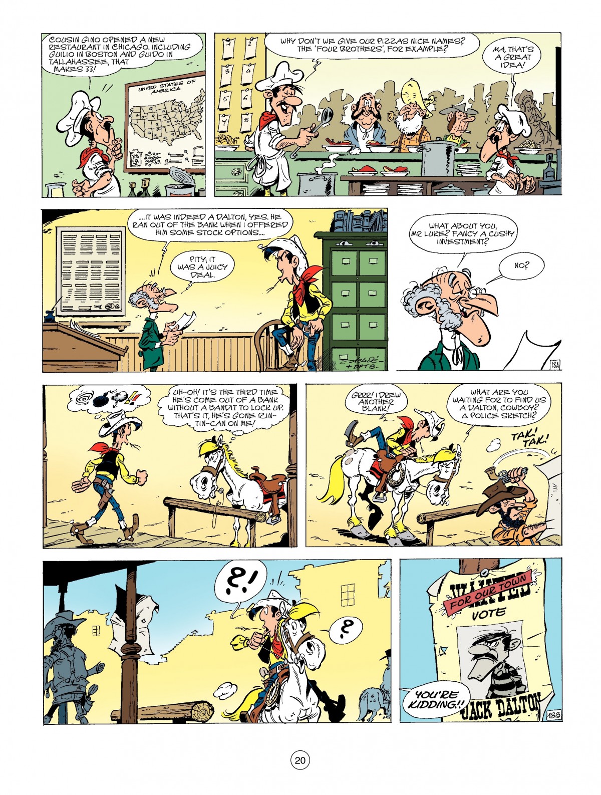 Read online A Lucky Luke Adventure comic -  Issue #42 - 20