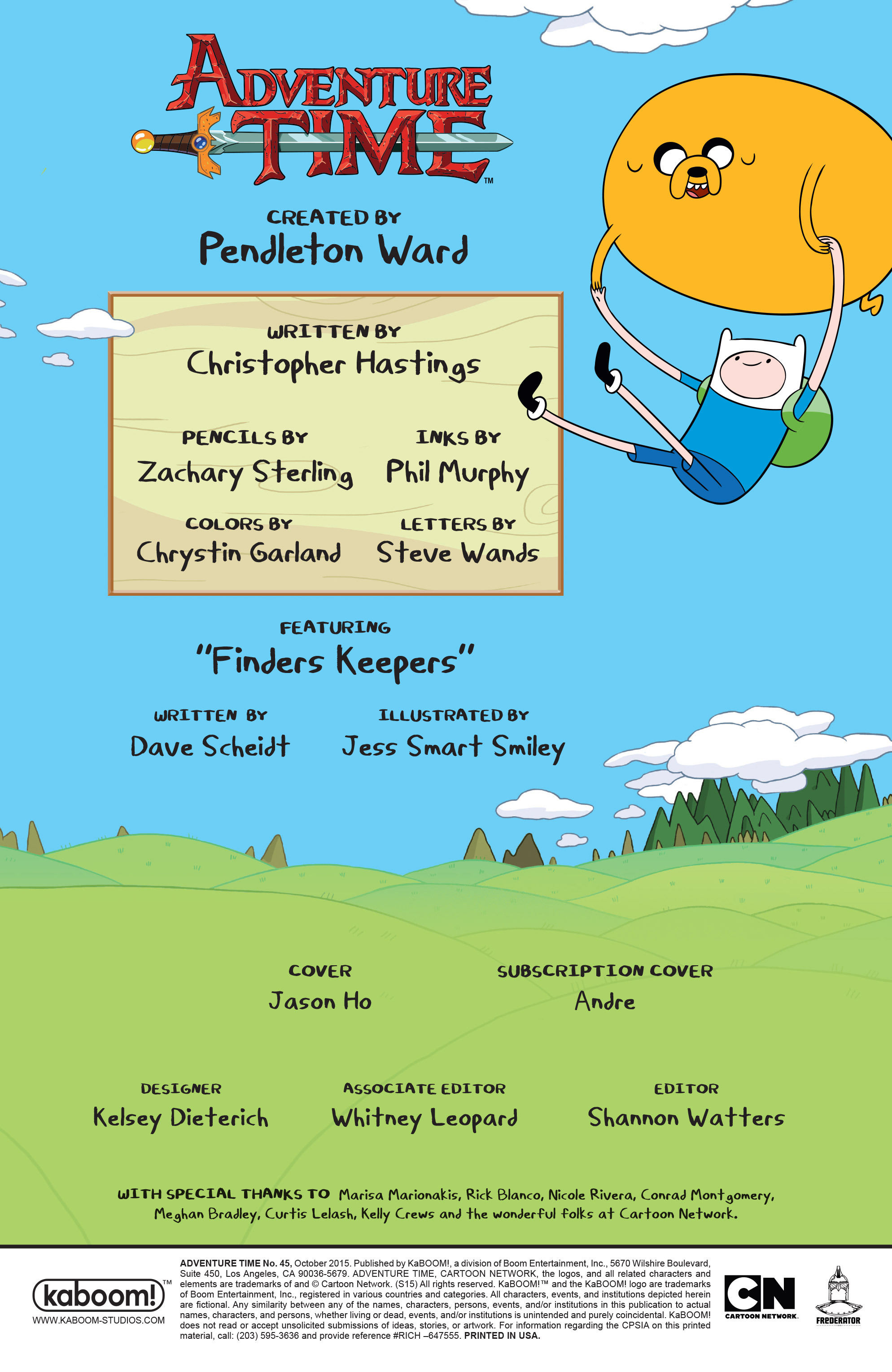 Read online Adventure Time comic -  Issue #45 - 2