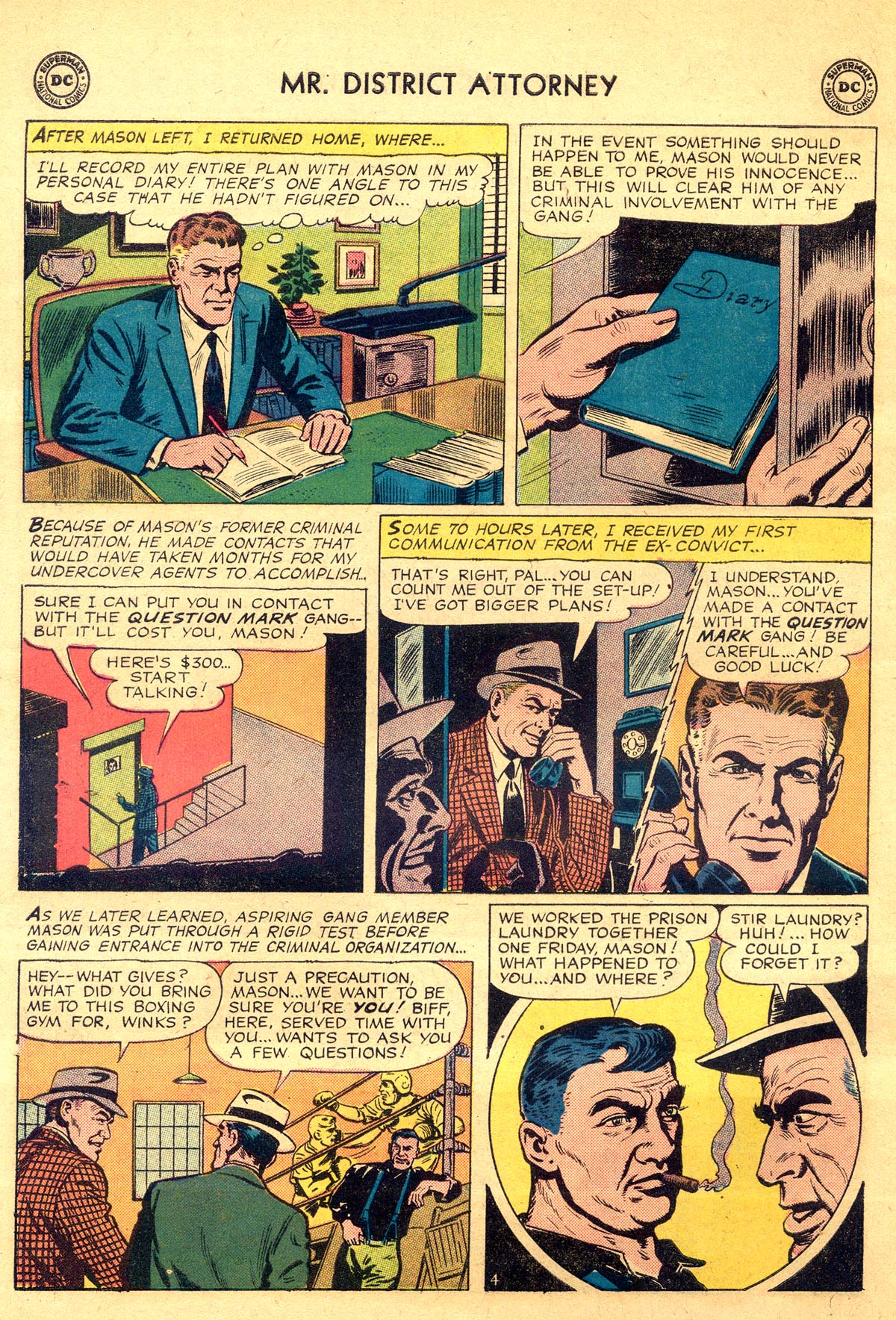 Read online Mr. District Attorney comic -  Issue #66 - 6