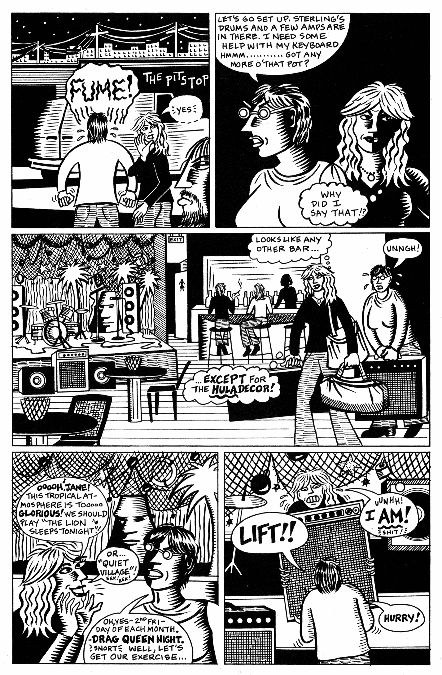 Read online Slutburger comic -  Issue #5 - 4