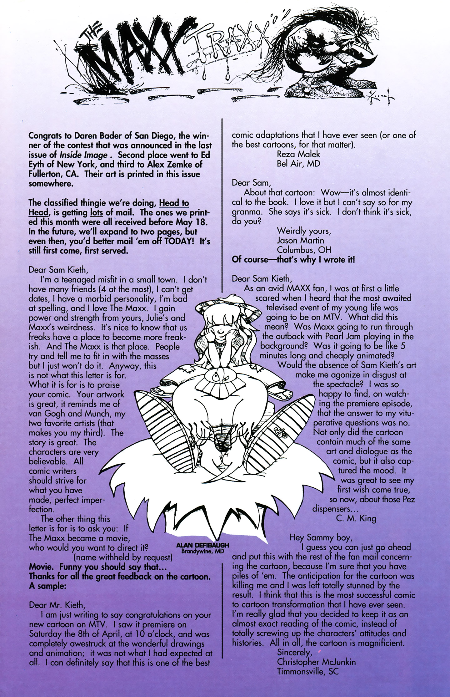 Read online The Maxx (1993) comic -  Issue #16 - 20