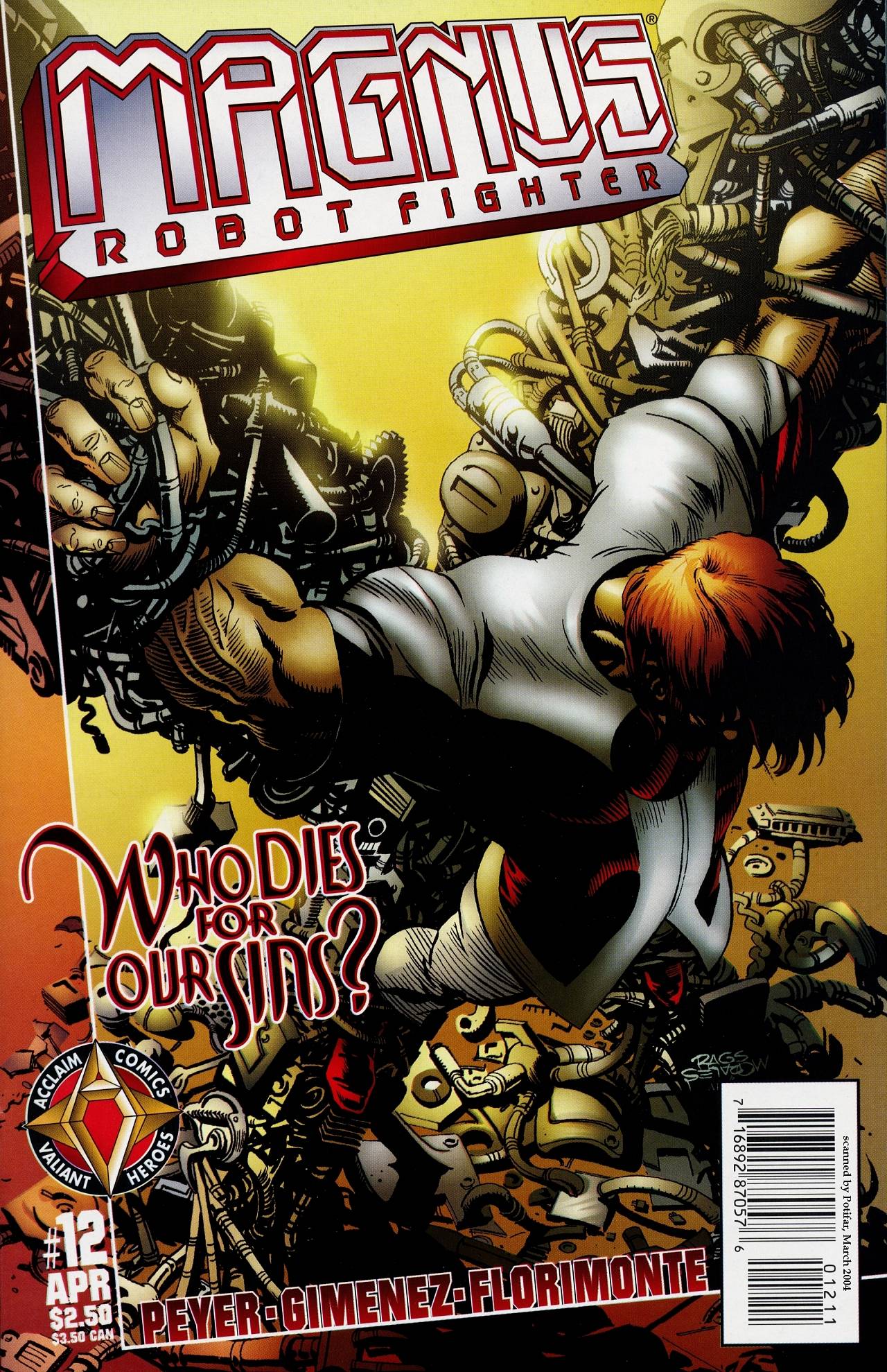 Read online Magnus Robot Fighter (1997) comic -  Issue #12 - 1