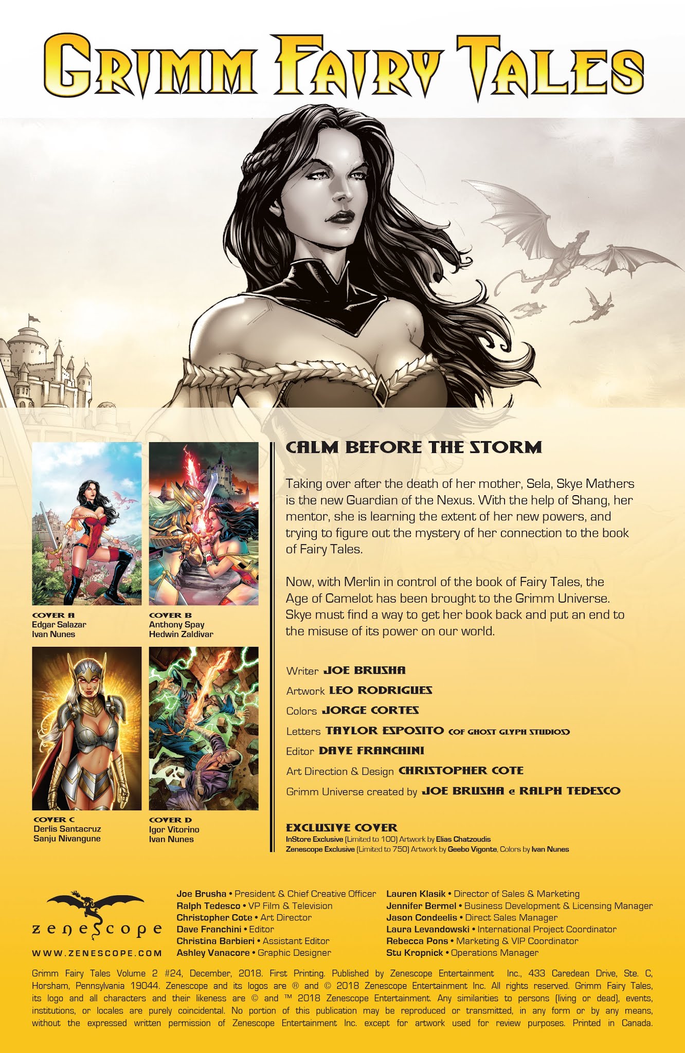 Read online Grimm Fairy Tales (2016) comic -  Issue #24 - 2