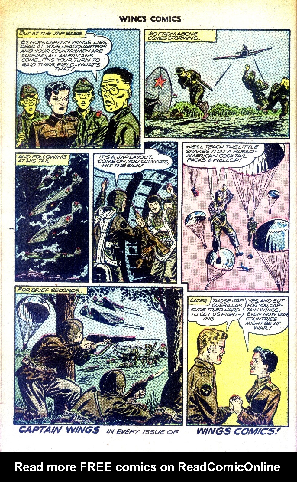 Read online Wings Comics comic -  Issue #68 - 12