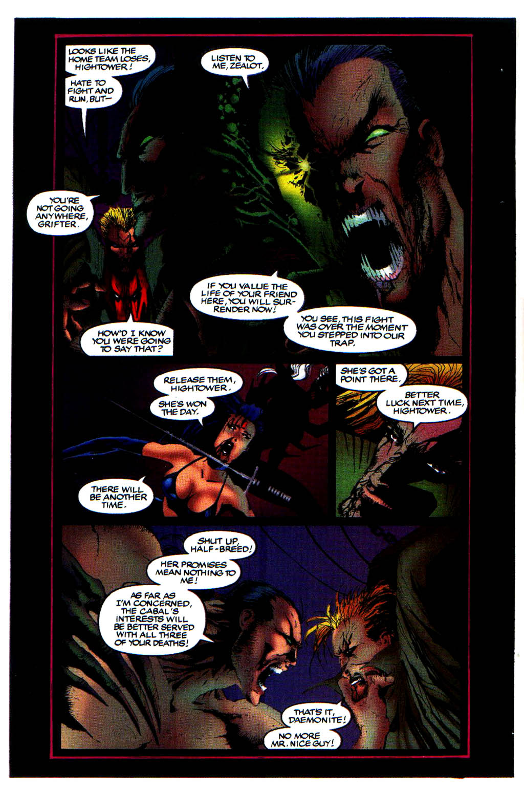 WildC.A.T.s Trilogy issue 2 - Page 9