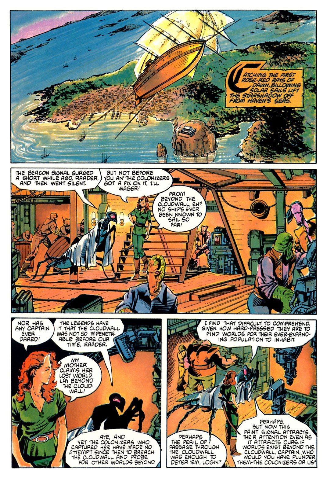 Read online Marvel Graphic Novel comic -  Issue #14 - Swords of the Swashbucklers - 41