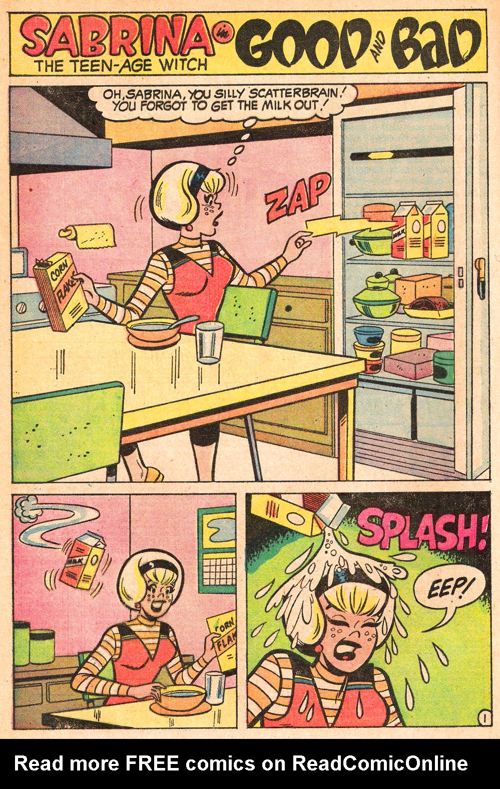 Sabrina The Teenage Witch (1971) Issue #13 #13 - English 16