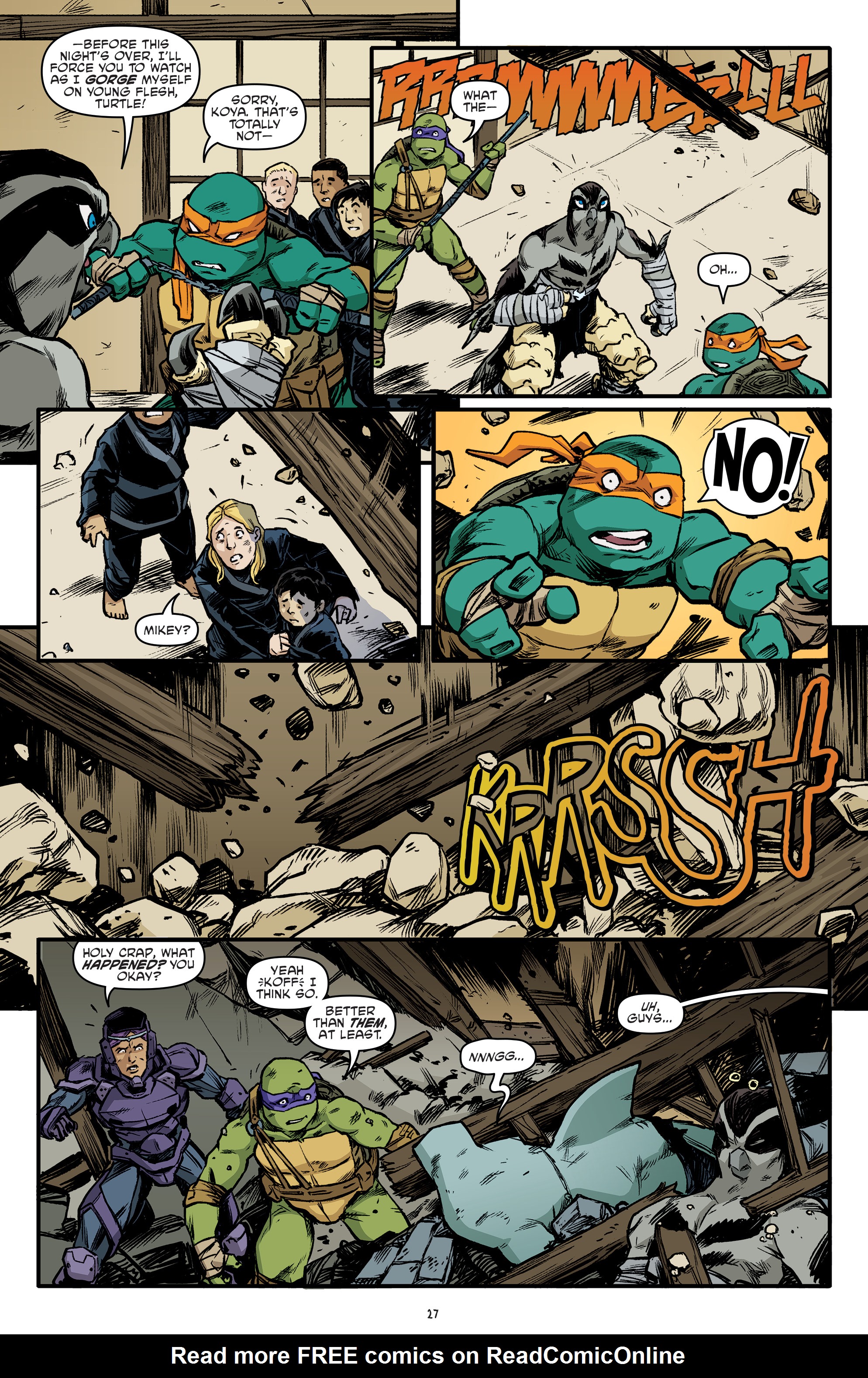 Read online Teenage Mutant Ninja Turtles (2011) comic -  Issue #100 - 28