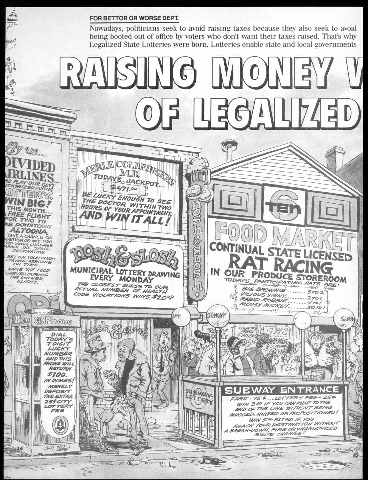 Read online MAD comic -  Issue #256 - 16