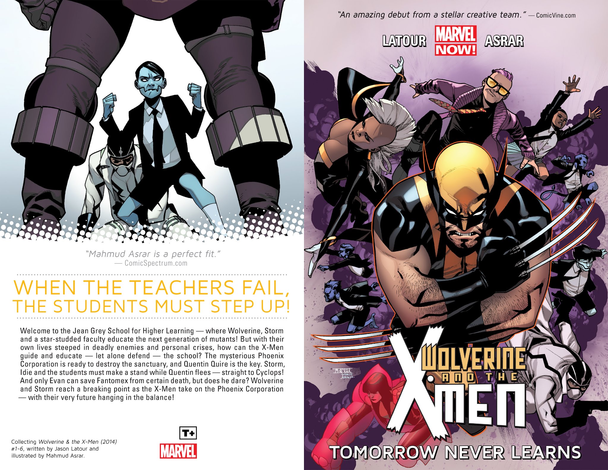 Read online Wolverine and the X-Men comic -  Issue # _TPB 1 - 2