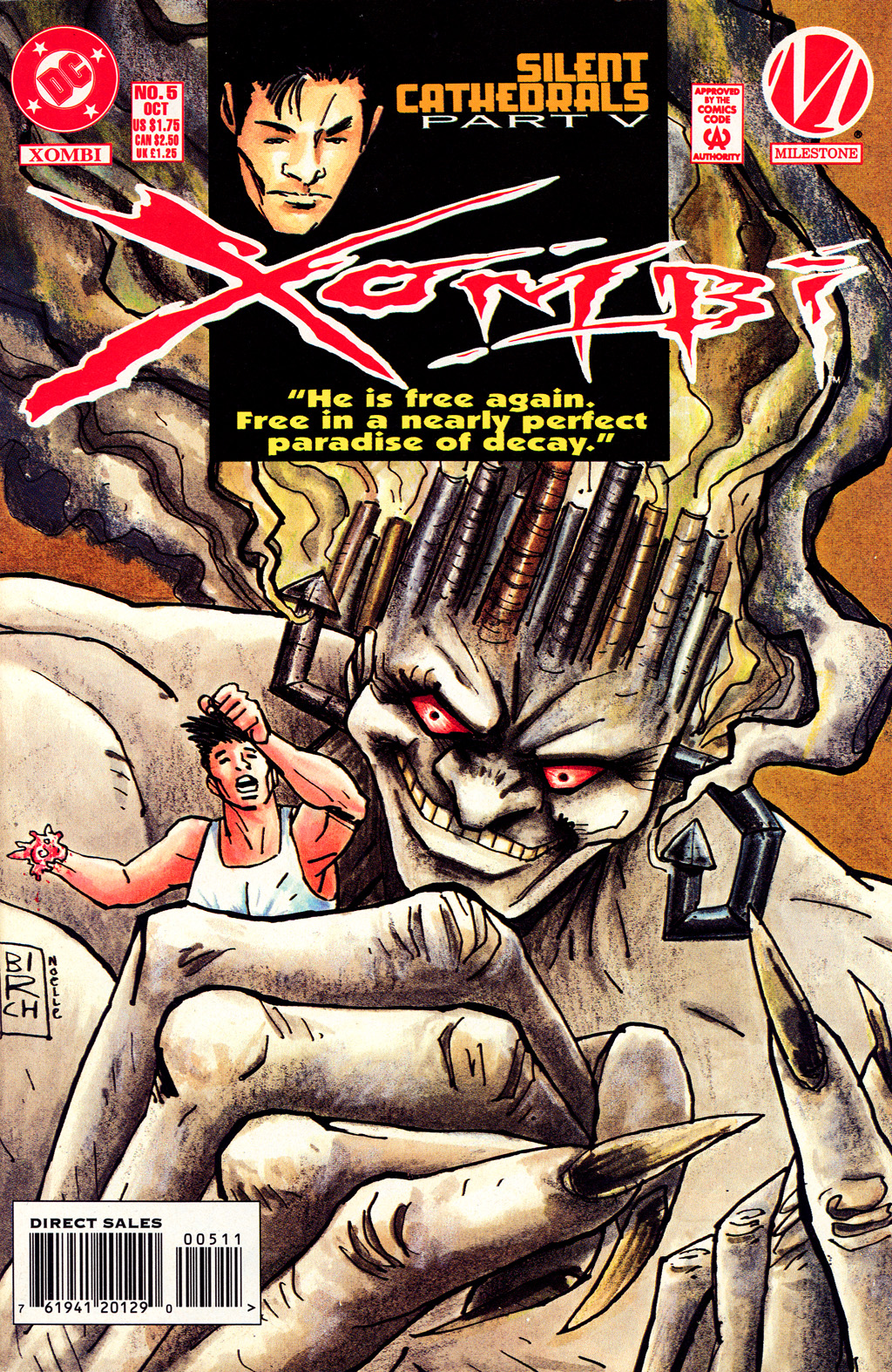 Read online Xombi (1994) comic -  Issue #5 - 1